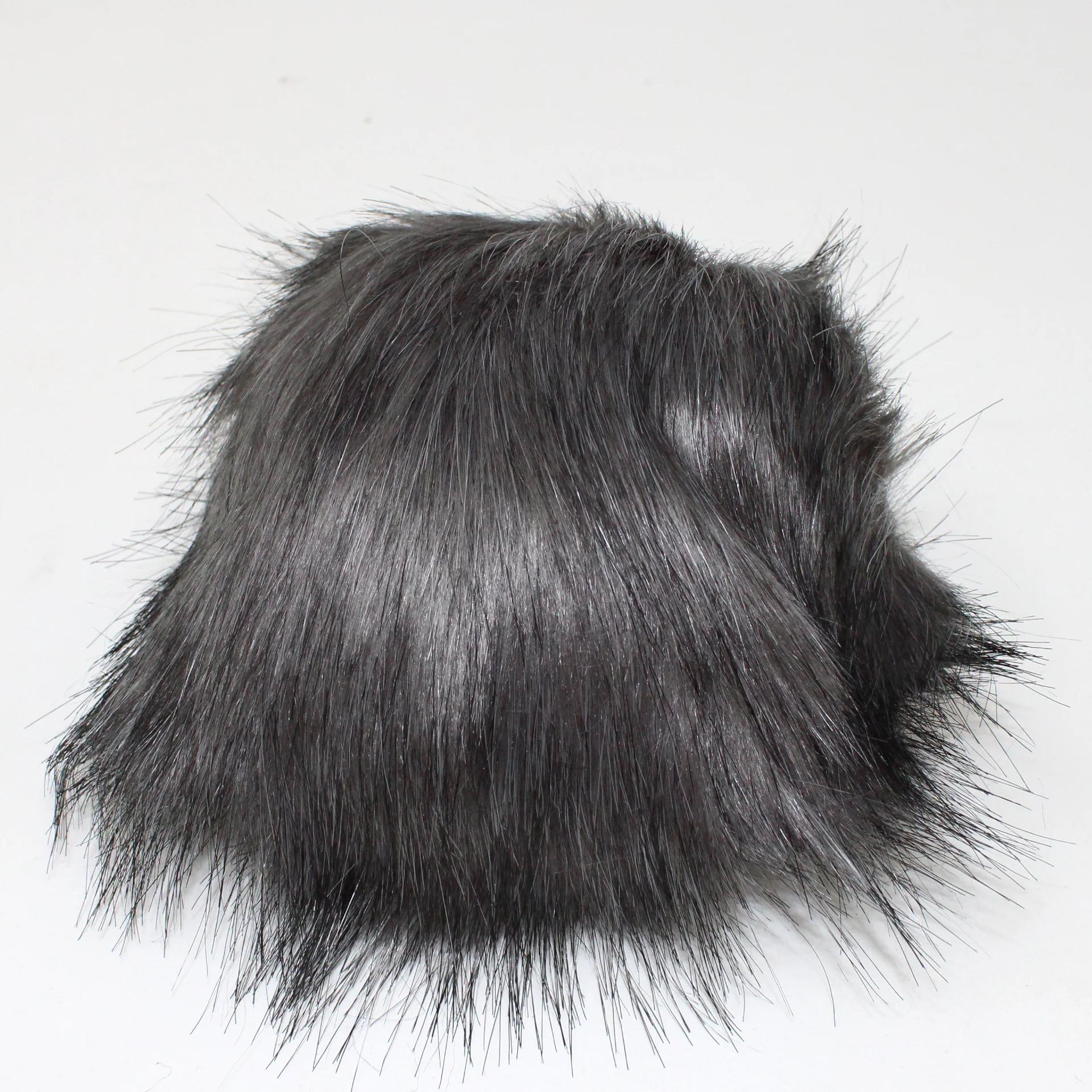 Faux Fox (Long Hair) Pom Pom with Snap - 13cm - Lizzy Ann - Image 6