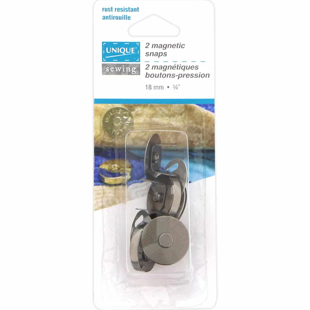 Magnetic Snaps - 18mm - 2ct - UNIQUE - Image 5