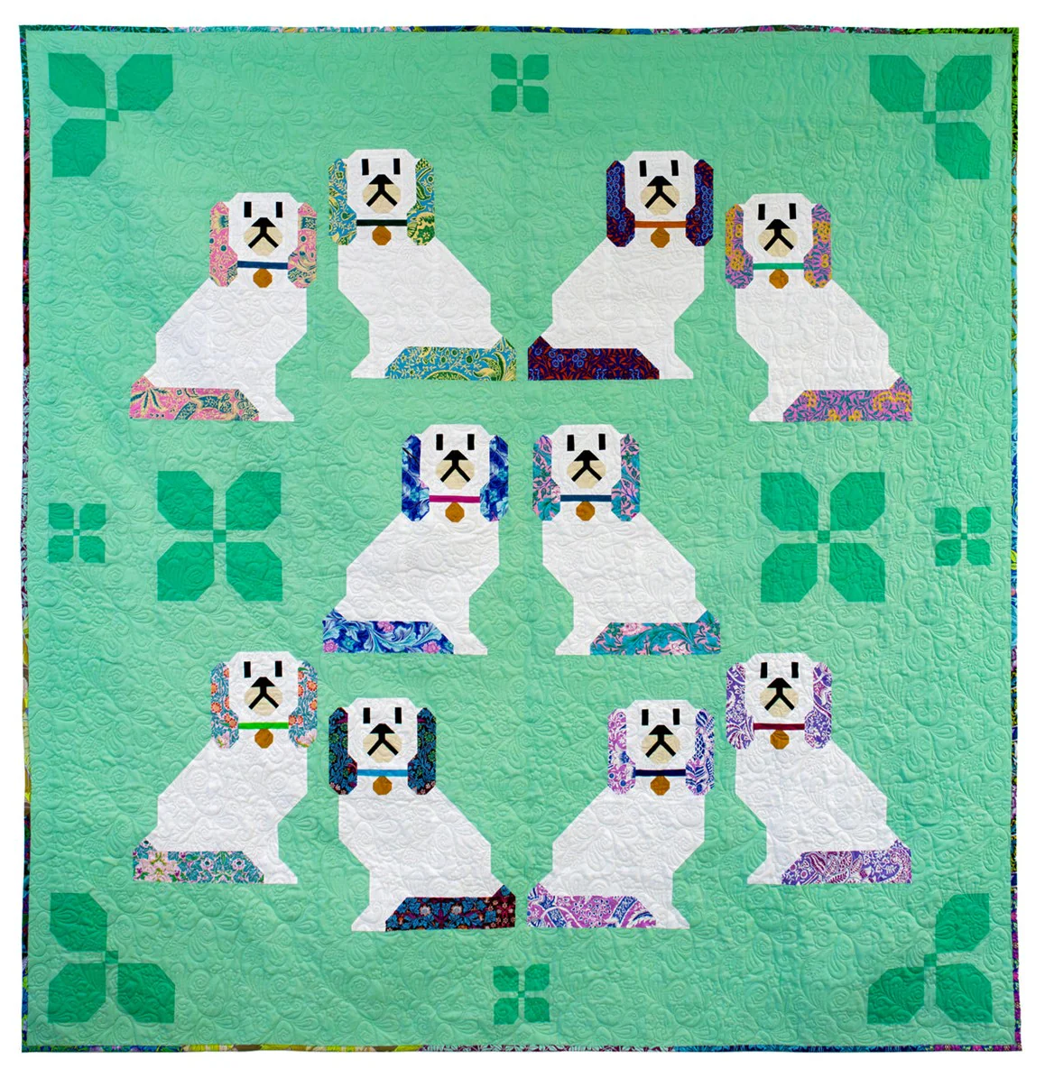 Mantel Dogs - Quilting Pattern - Art East Quilting Co. - Image 3