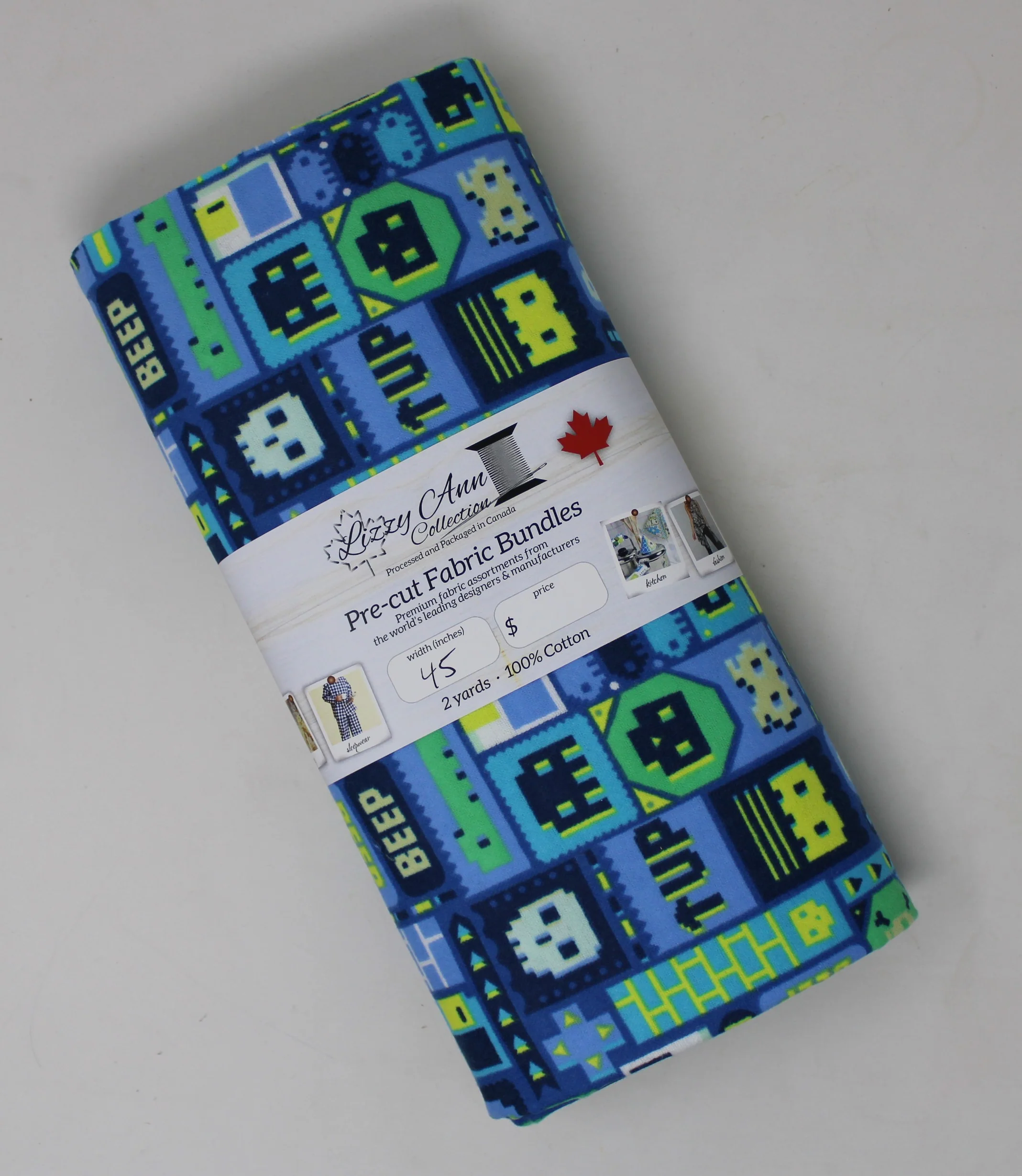 MiniBolts - (42/43" x 2yds) - 100% Cotton Flannel - Lizzy Ann - Image 21