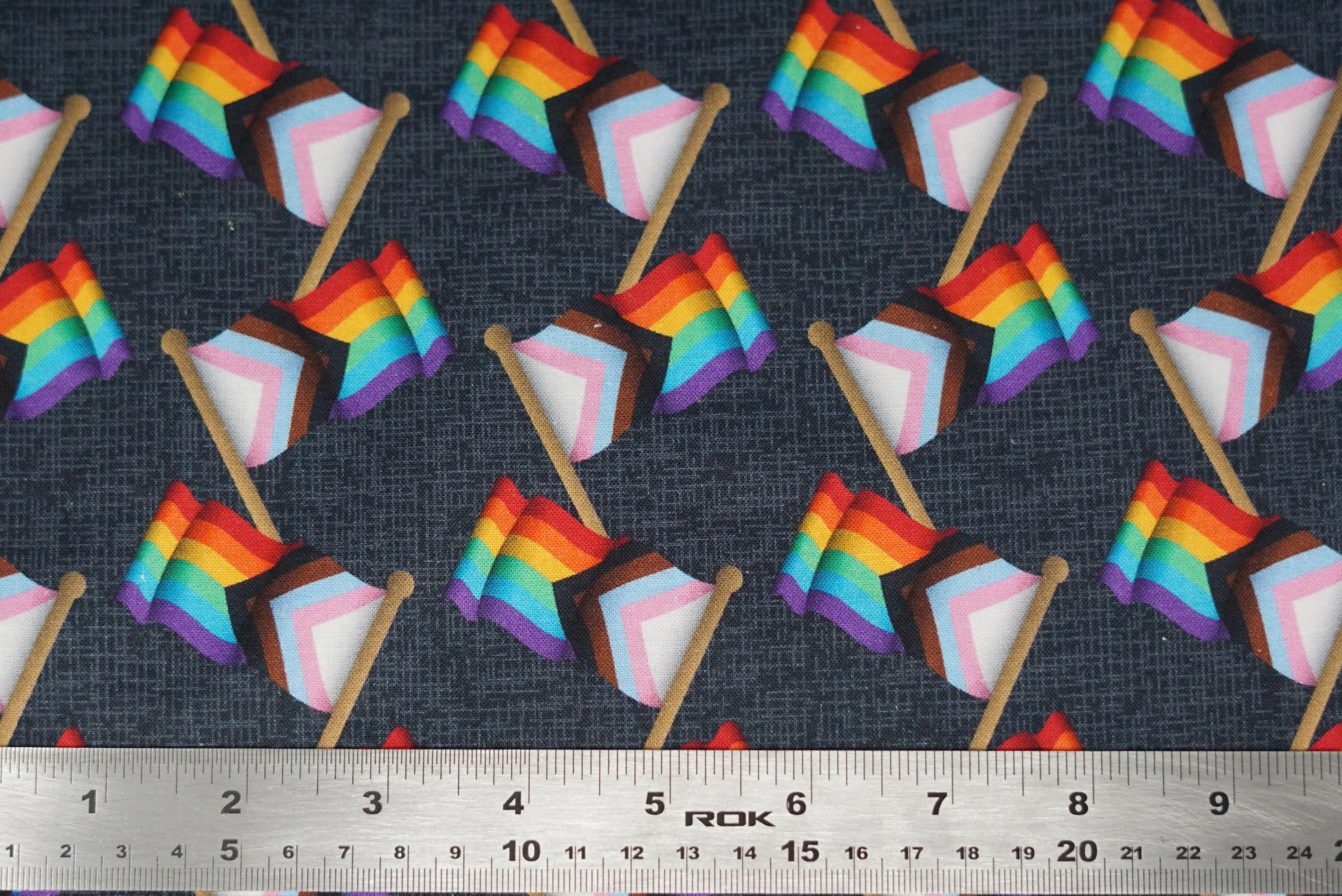 Pride Flag - 44/45" - 100% Cotton - Image 3