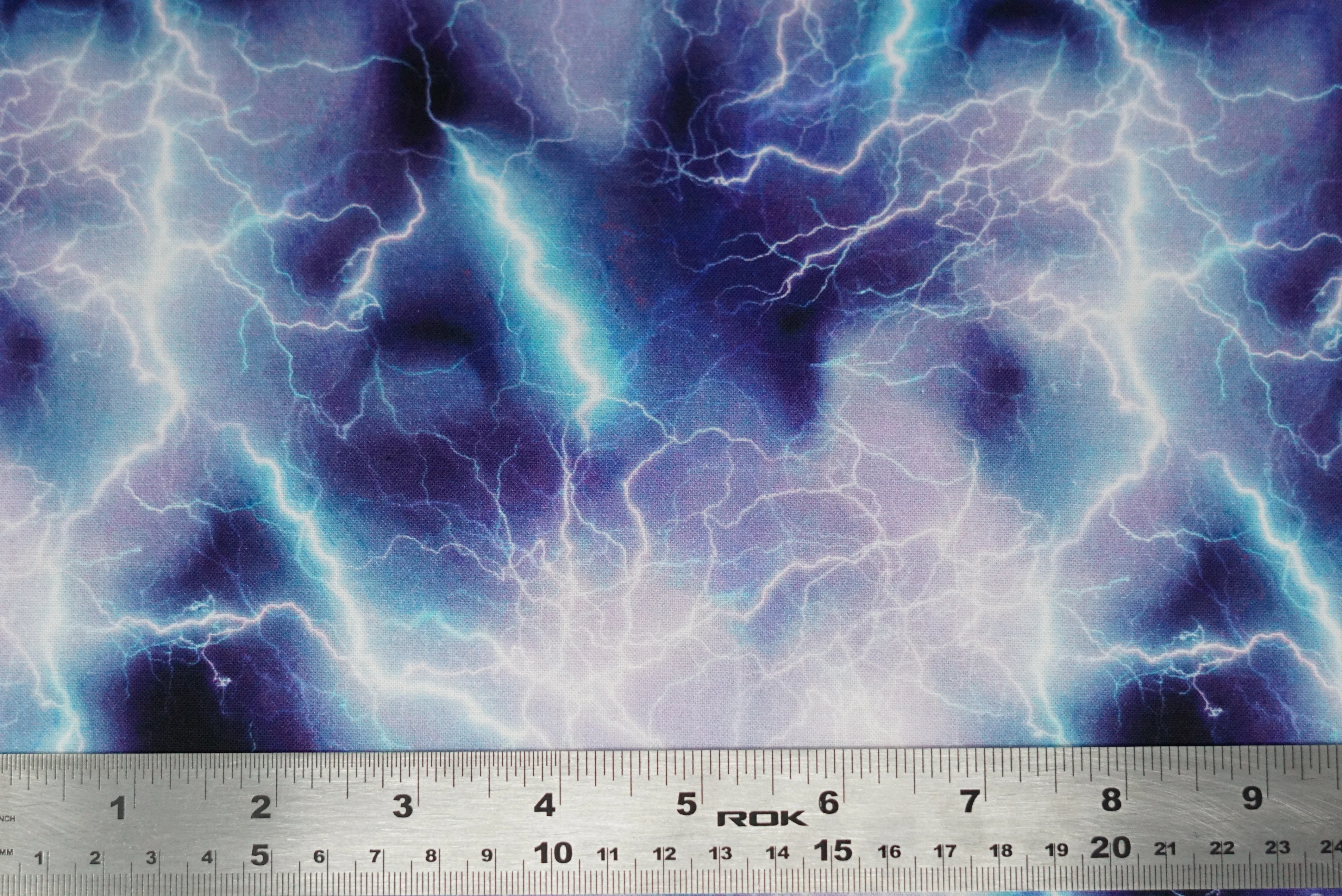 Sky (Assorted) - 44/45" - 100% Cotton - Image 3