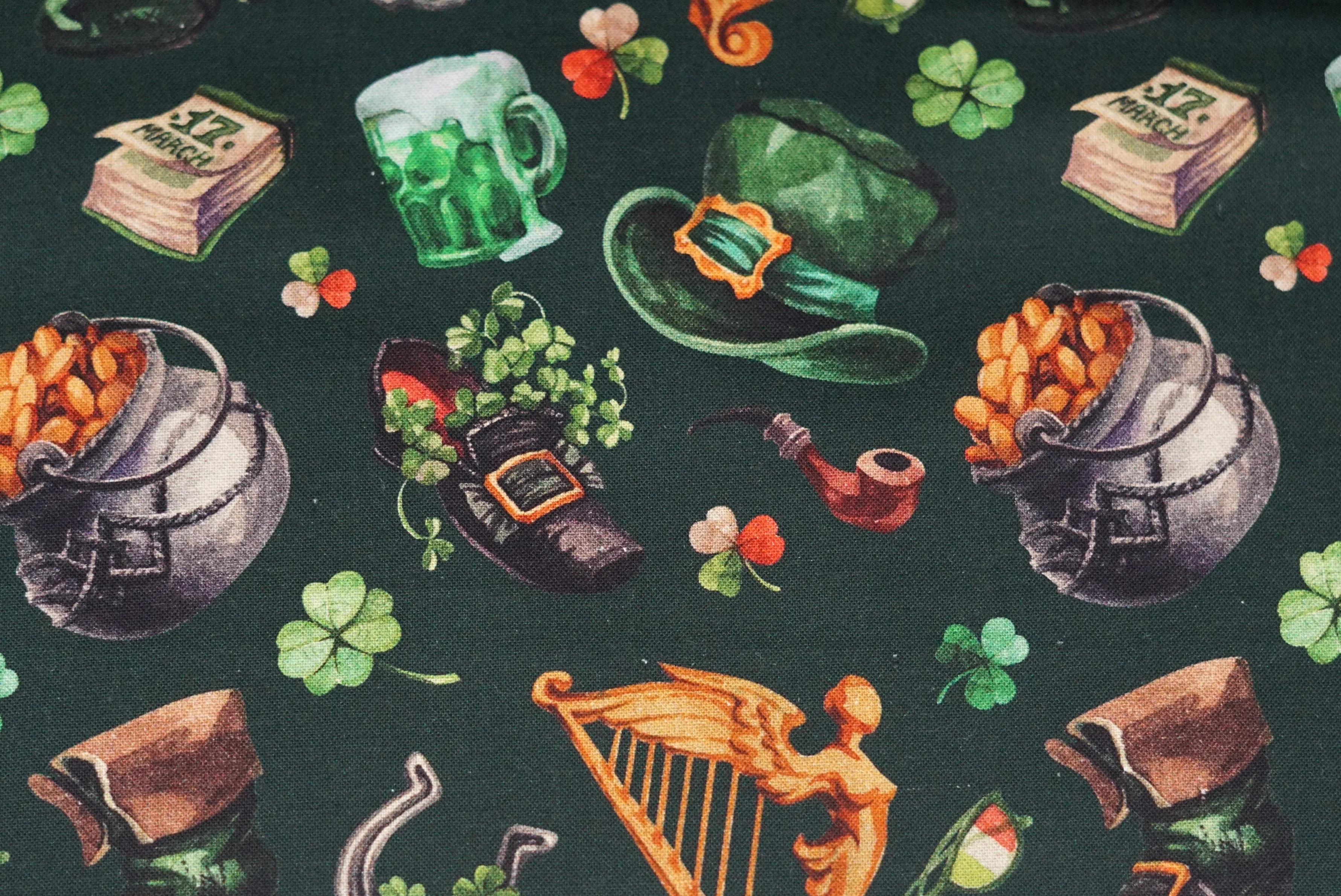 St. Patrick's - 44/45" - 100% Cotton - Image 2