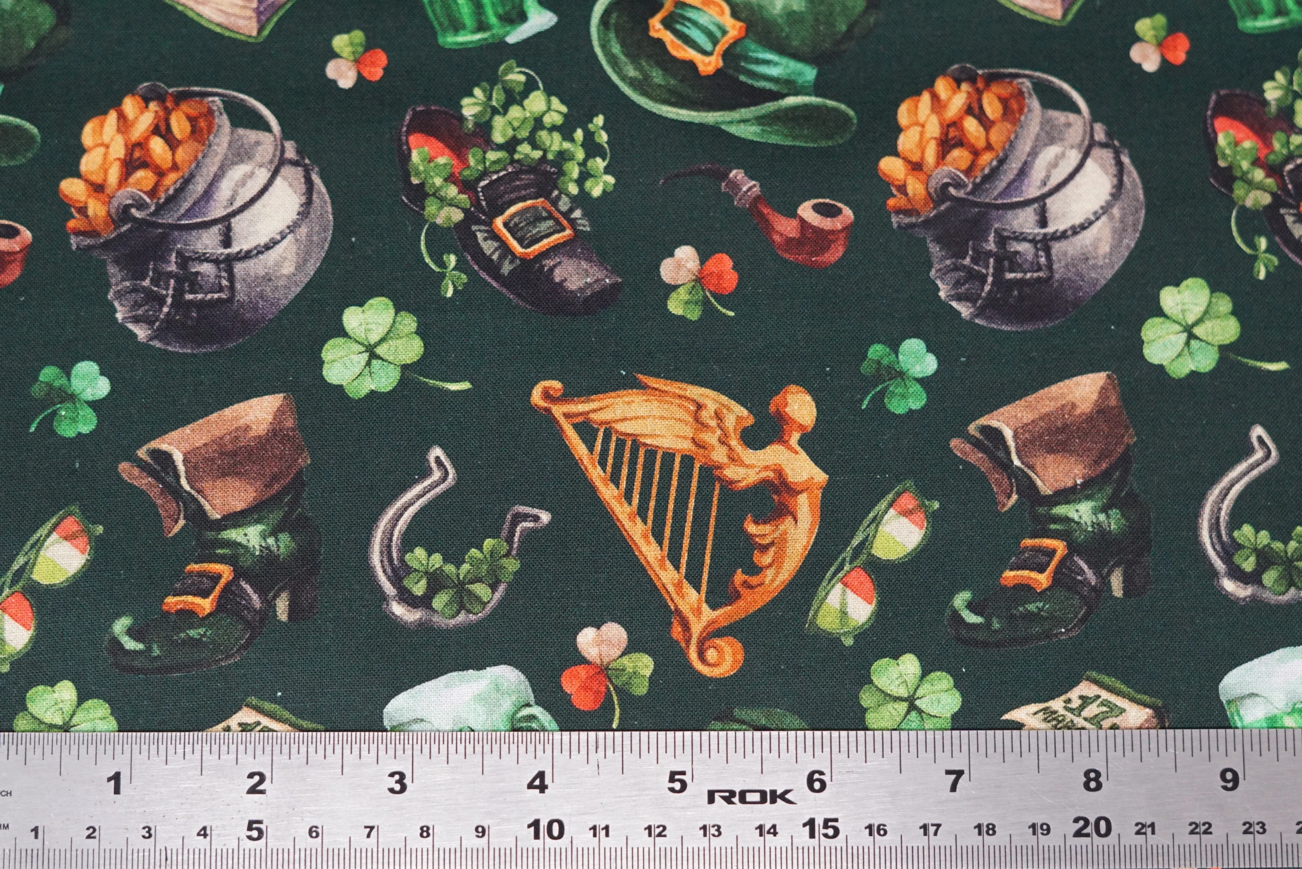 St. Patrick's - 44/45" - 100% Cotton - Image 3