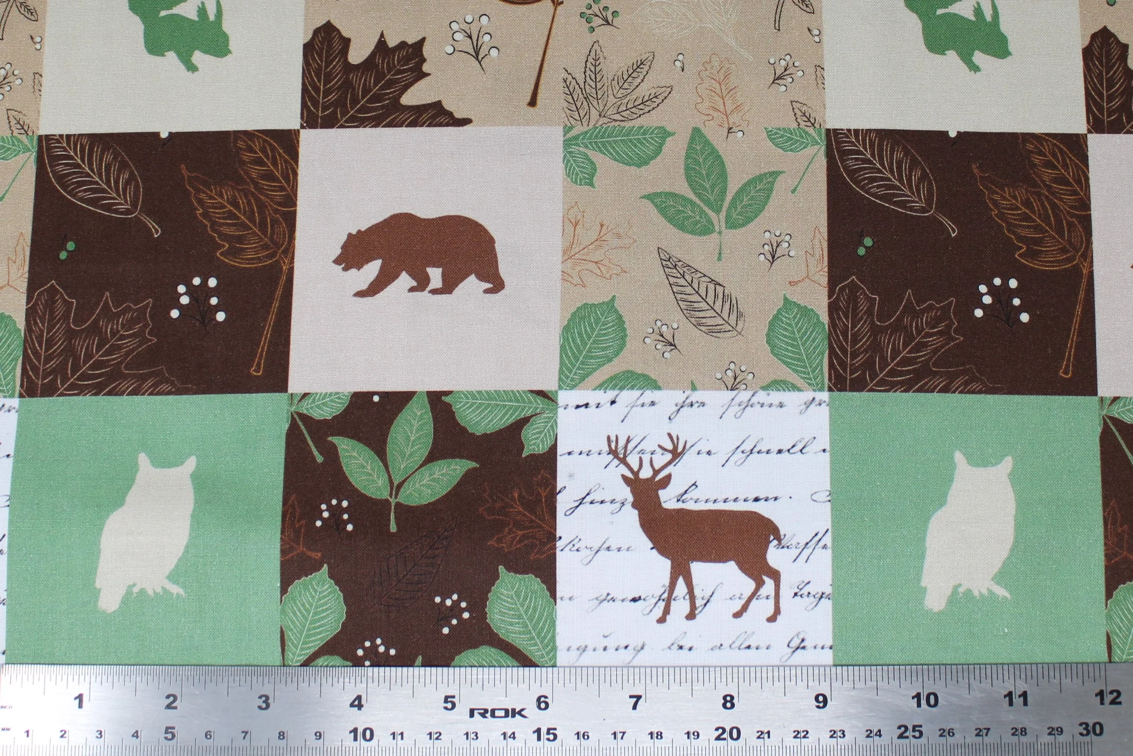 Woods Patch 1 - 45" - 100% cotton - Image 3