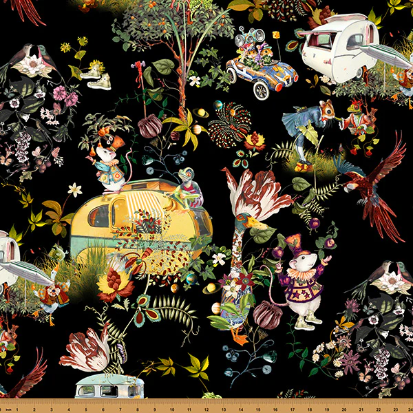 Mousin' Around - 44/45" - 100% cotton - Image 2