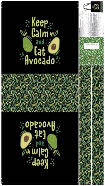 Avocado Love - 45" - 100% cotton - Image 6