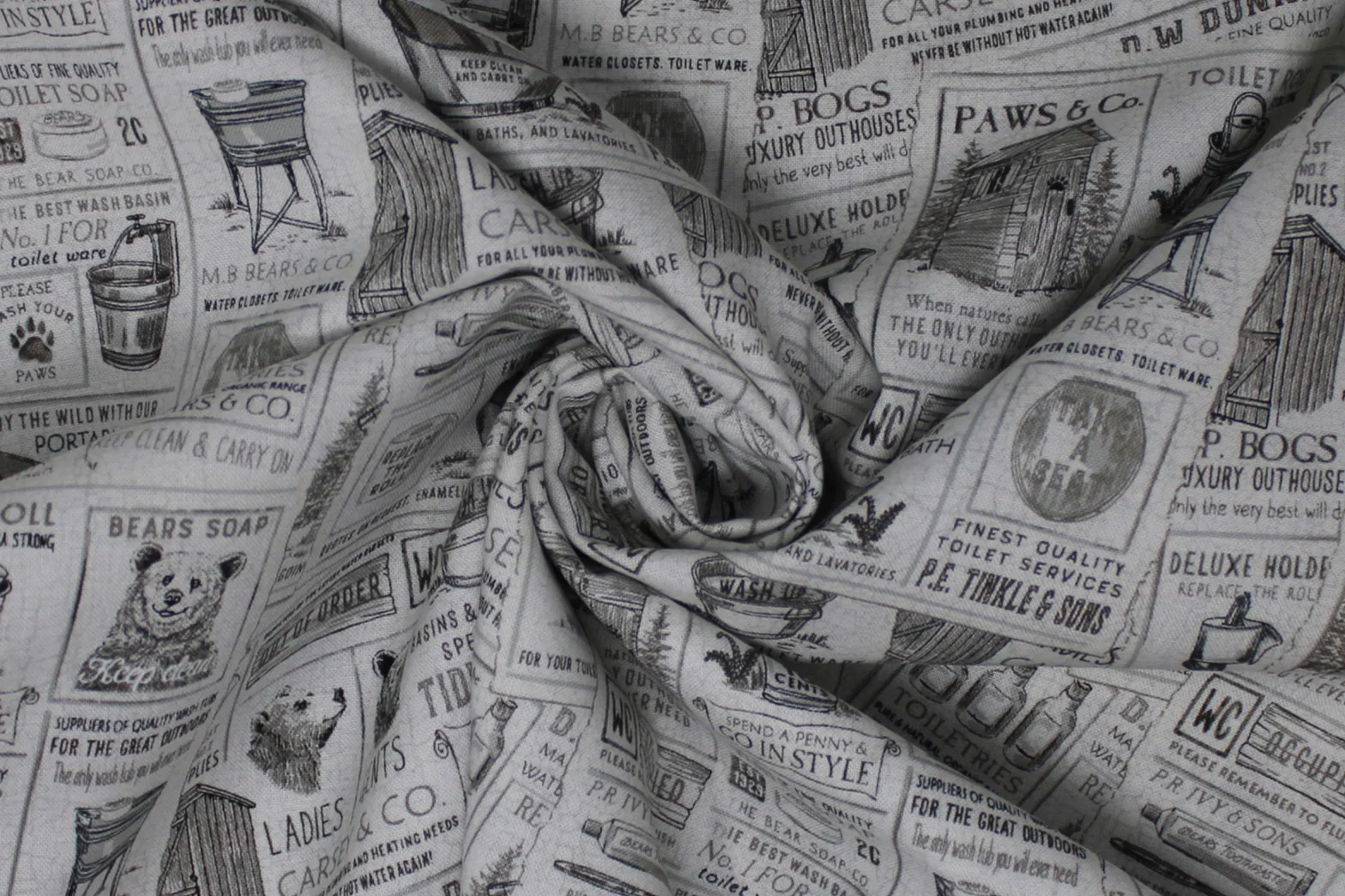 Bear Necessities - 44/45" - 100% cotton - Image 7