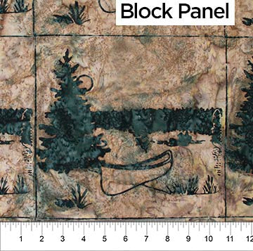 Canoe Lake - 45" - 100% Cotton - Image 2