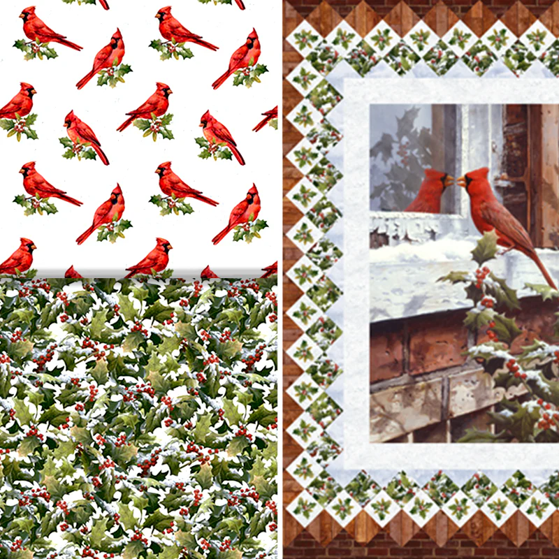 The Cardinals Visit - 45" - 100% Cotton