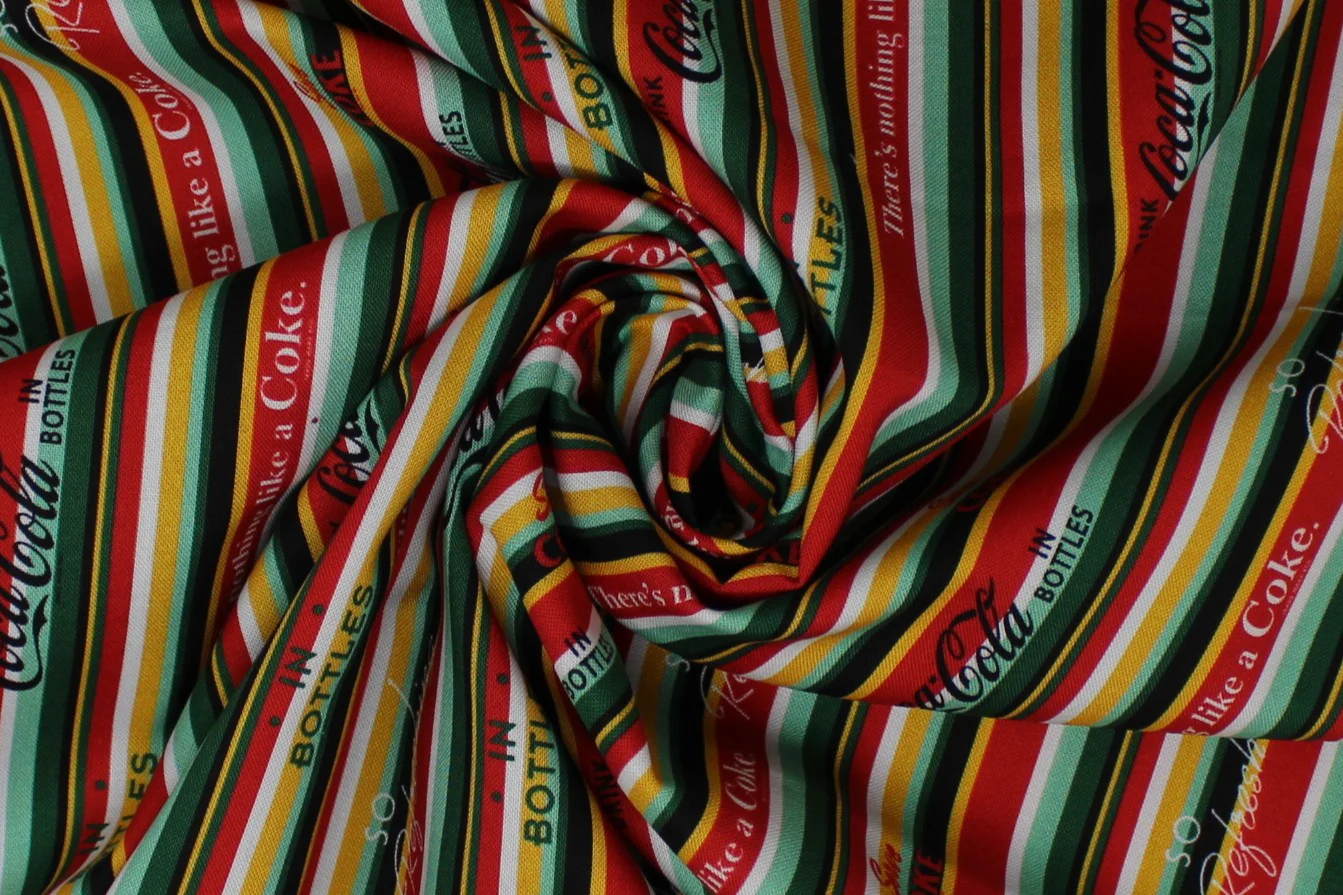 Coca Cola - 44/45" - 100% cotton - Image 5