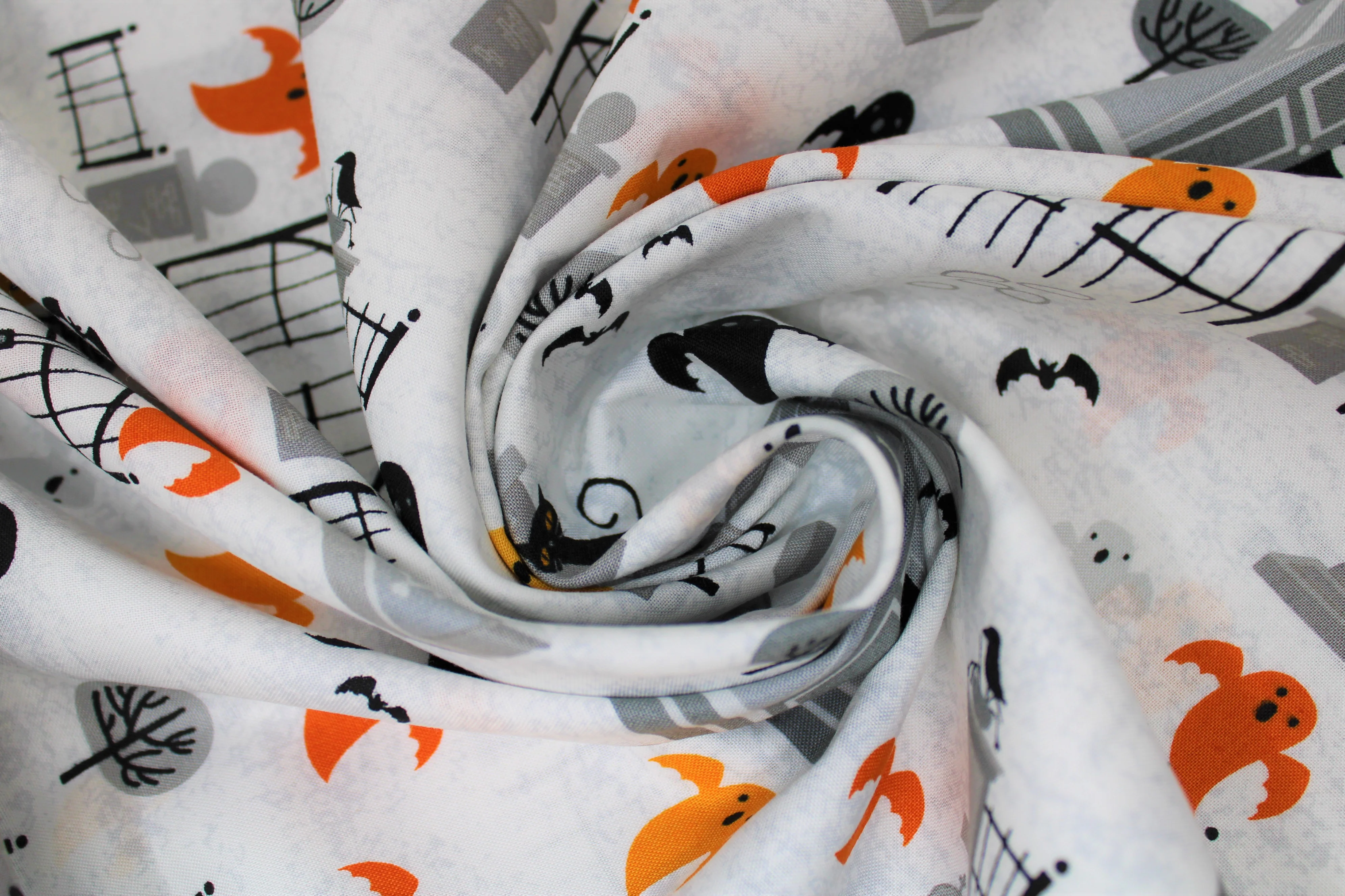 Ghoultide Greetings - 44" - 100% Cotton - Image 5