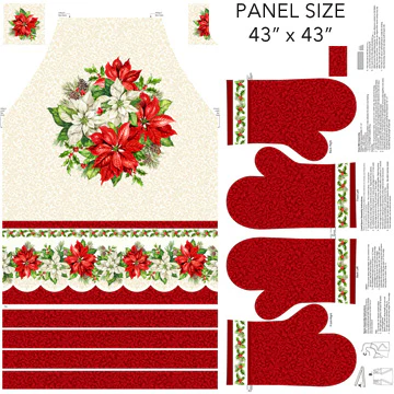 Holiday Joy - 43" - 100% cotton canvas - Image 2