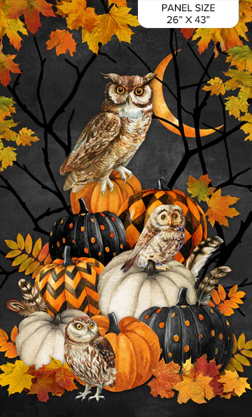 Night Owl - 44/45" - 100% cotton - Image 9