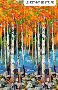 Silent Lake - 43" - 100% cotton - Image 3