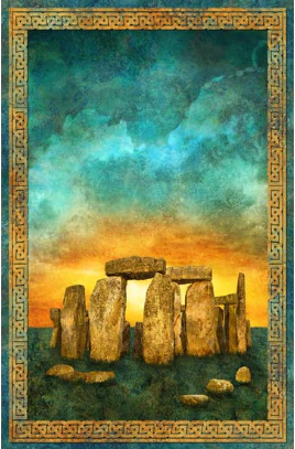 Solstice Collection - 45" - 100% Cotton - Northcott Stonehenge - Image 2