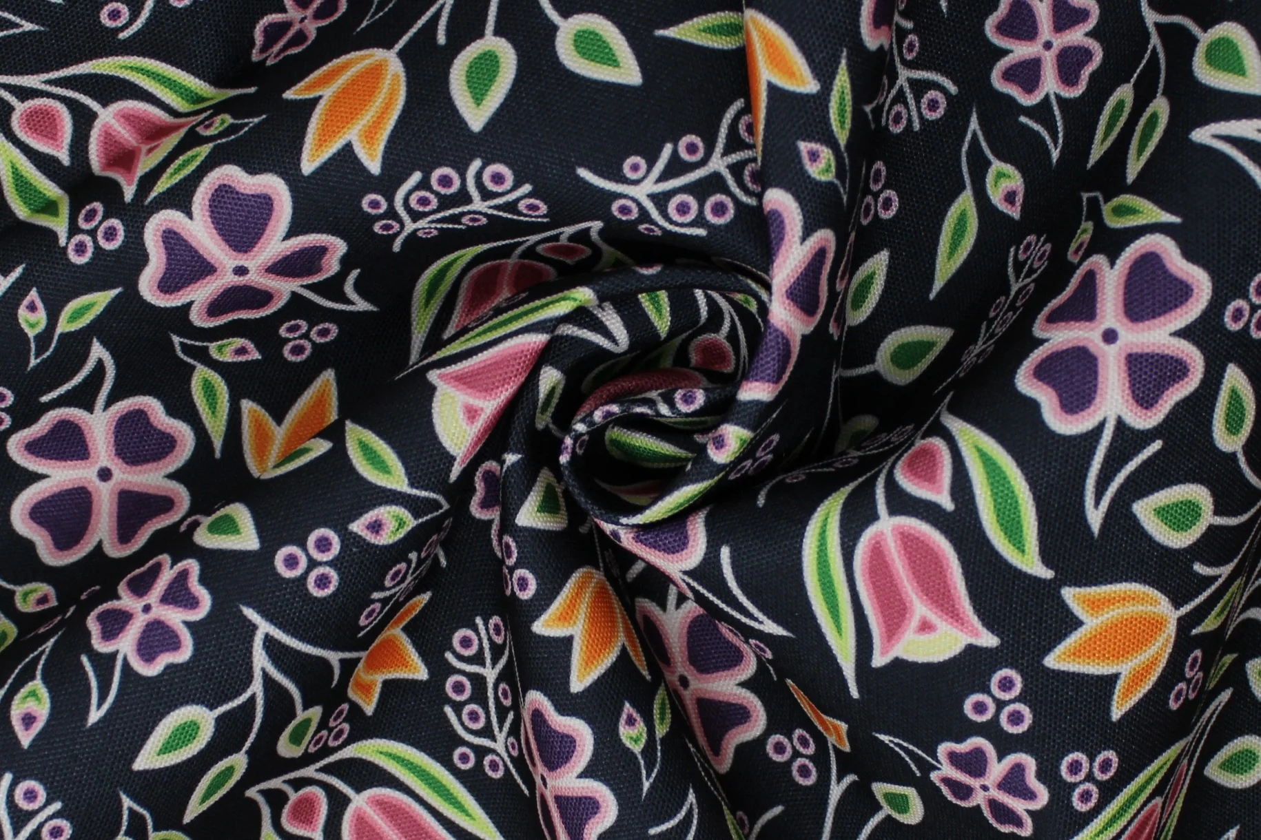 Renata Meconse Collection - 58" - Polycotton Blend - Floral Canvas - Image 3