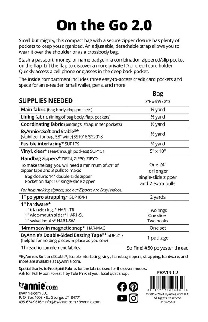 On the Go 2.0 - Bag Pattern - by annie - Image 2