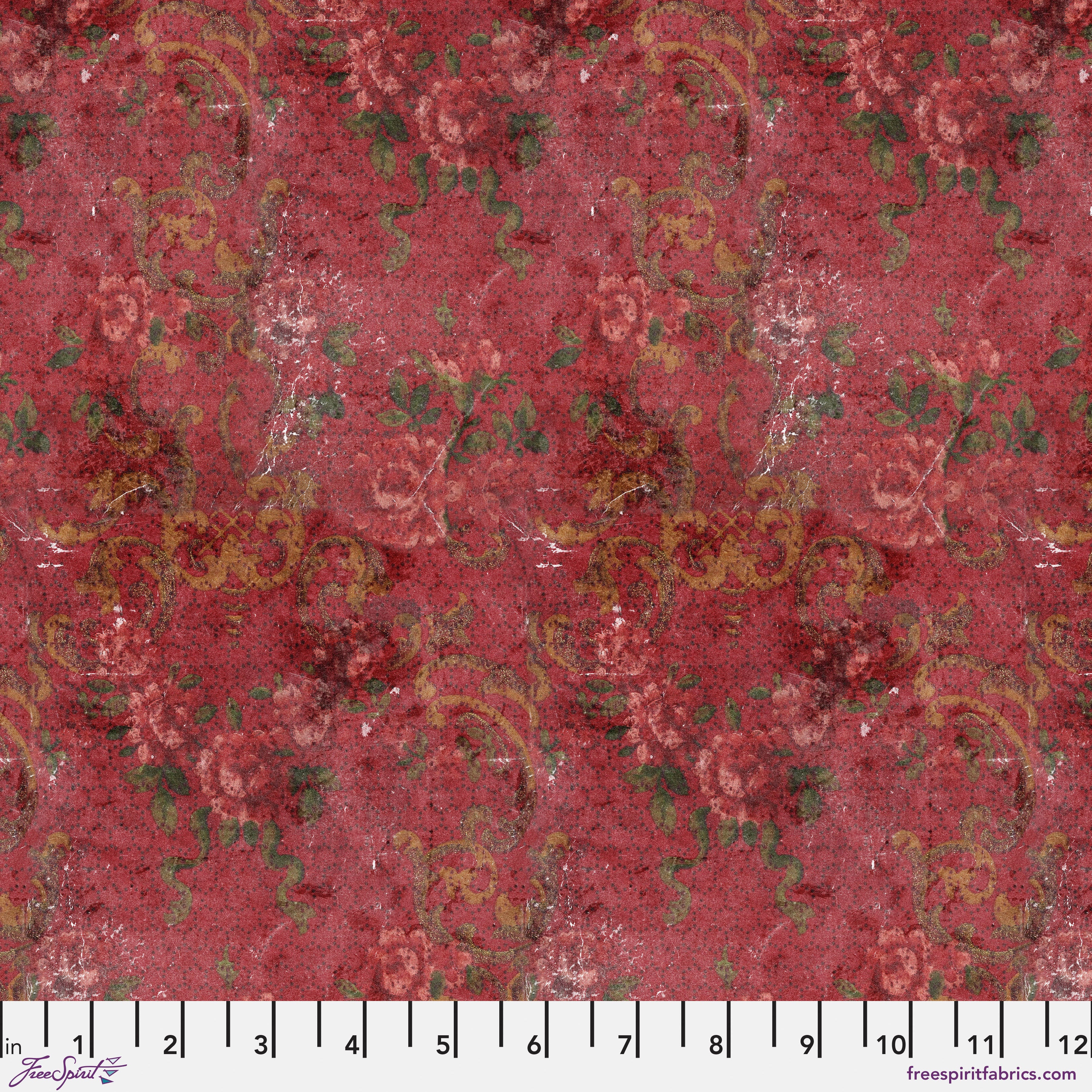 Palette Red - 44" - 100% cotton - Tim Holtz - Image 15