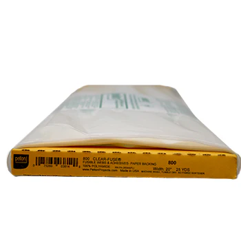 Clear-Fuse (Clear Backed Fusible Web) - Pellon 800 - 100% Polyamide