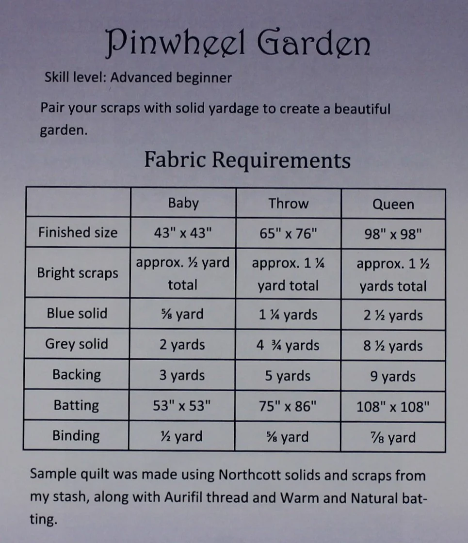 Pinwheel Garden - Quilting Pattern - Devoted Quilter - Image 2