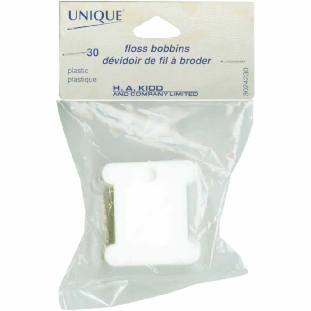 Plastic Bobbins - 30pcs - Unique