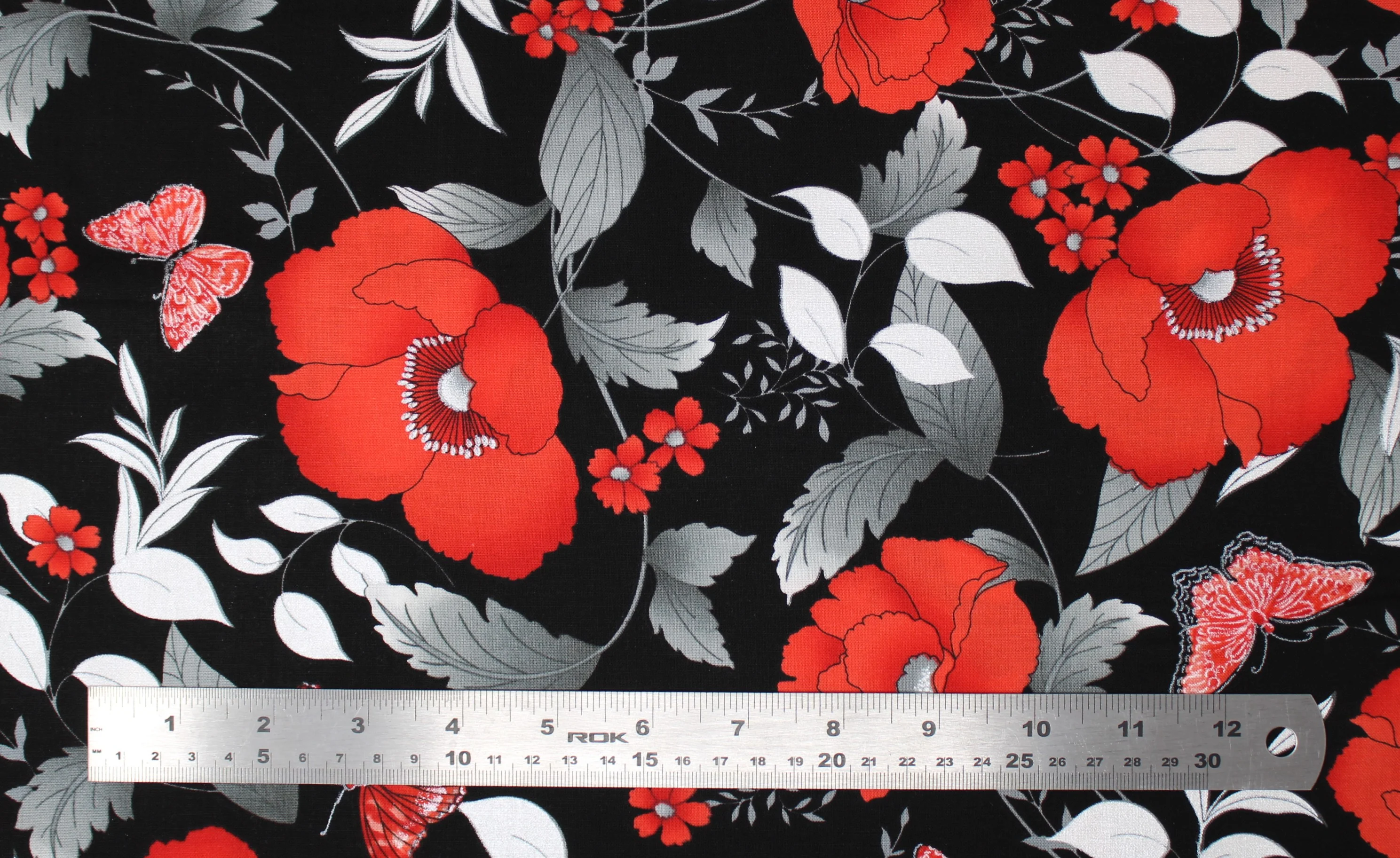 Poppy Promenade - 45" - 100% Cotton - Image 9