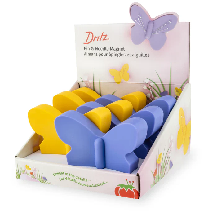 Butterfly Pin Magnet PDQ - 1 pc- Dritz
