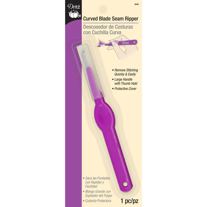 Curved Blade Seam Ripper - Dritz