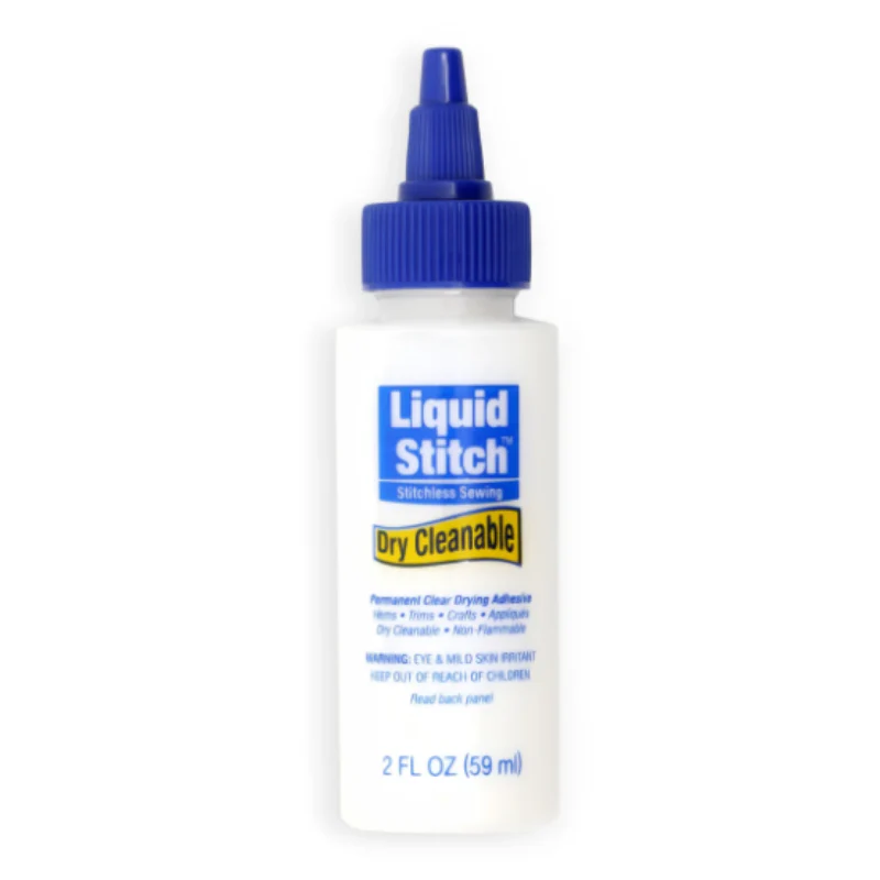 Liquid Stitch Permanent Fabric Adhesive - Dry Cleanable - Image 2