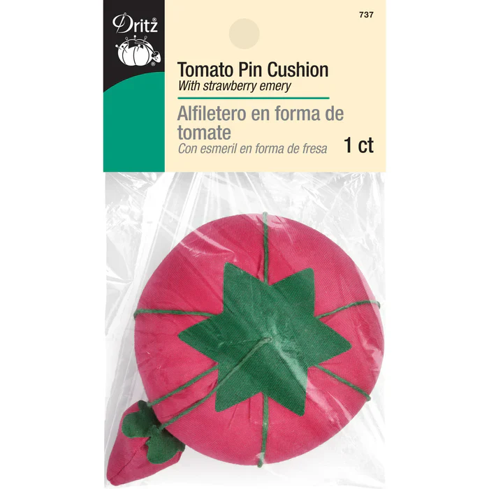 Tomato Pin Cushion - Assorted Colours - 2-3/4" - Dritz - Image 6
