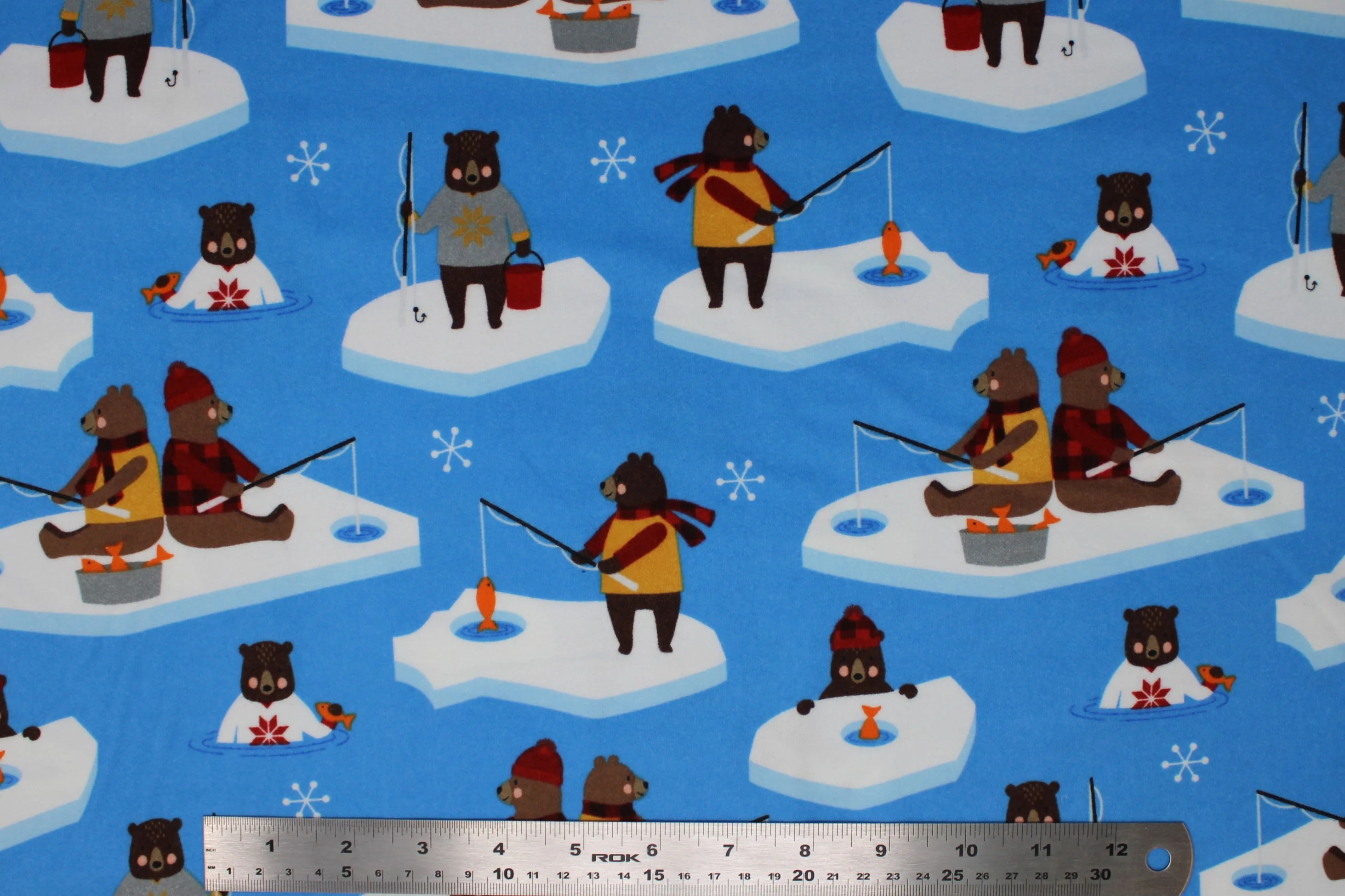 Purely Canadian Eh! - 43/44" - 100% cotton flannel - Image 14