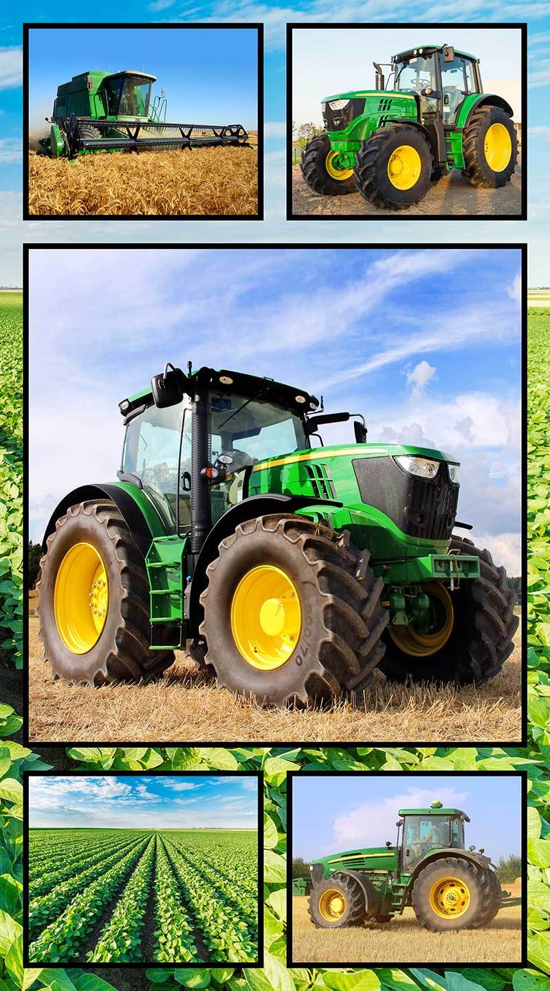 Farm Machines II - 44" - 100% cotton - Image 2