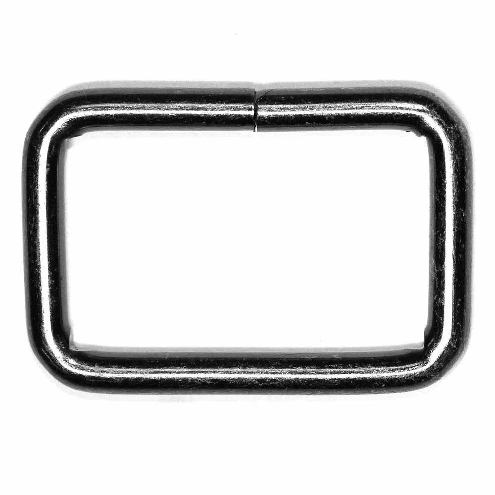 Rectangle Rings - 32mm - 4ct - Gunmetal - Image 2