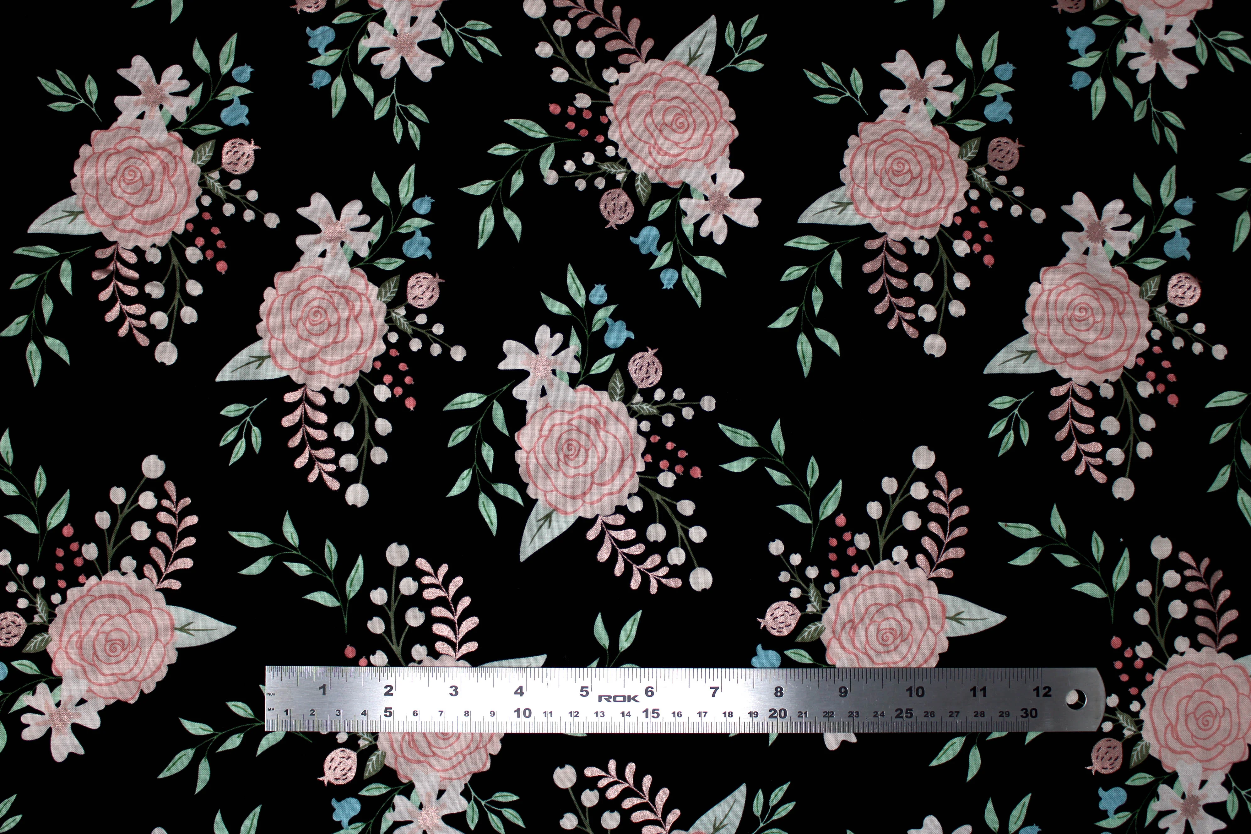 Flower & Plant Prints - 45" - 100% Cotton - Image 4