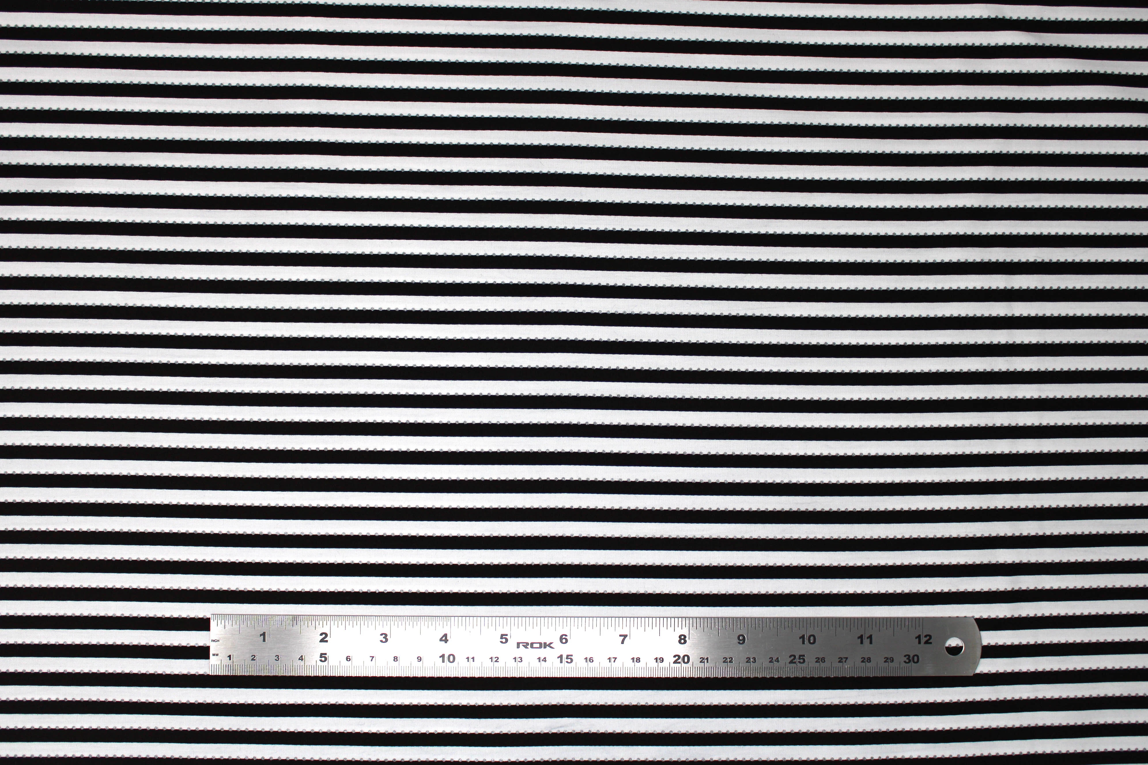 Lines & Stripes - 45" - 100% Cotton - Image 2