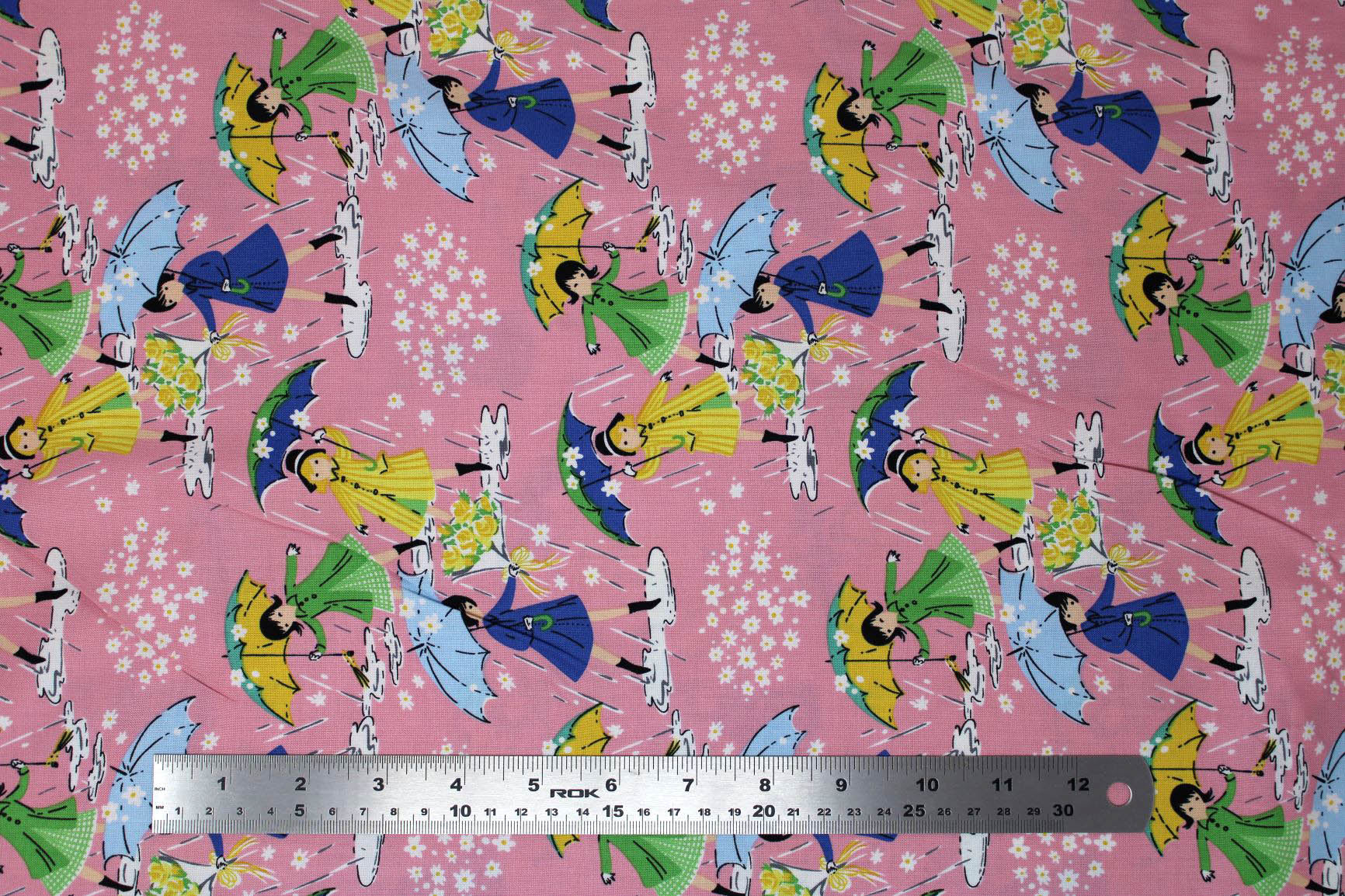 Mae Flowers - 45" - 100% Cotton - Image 2