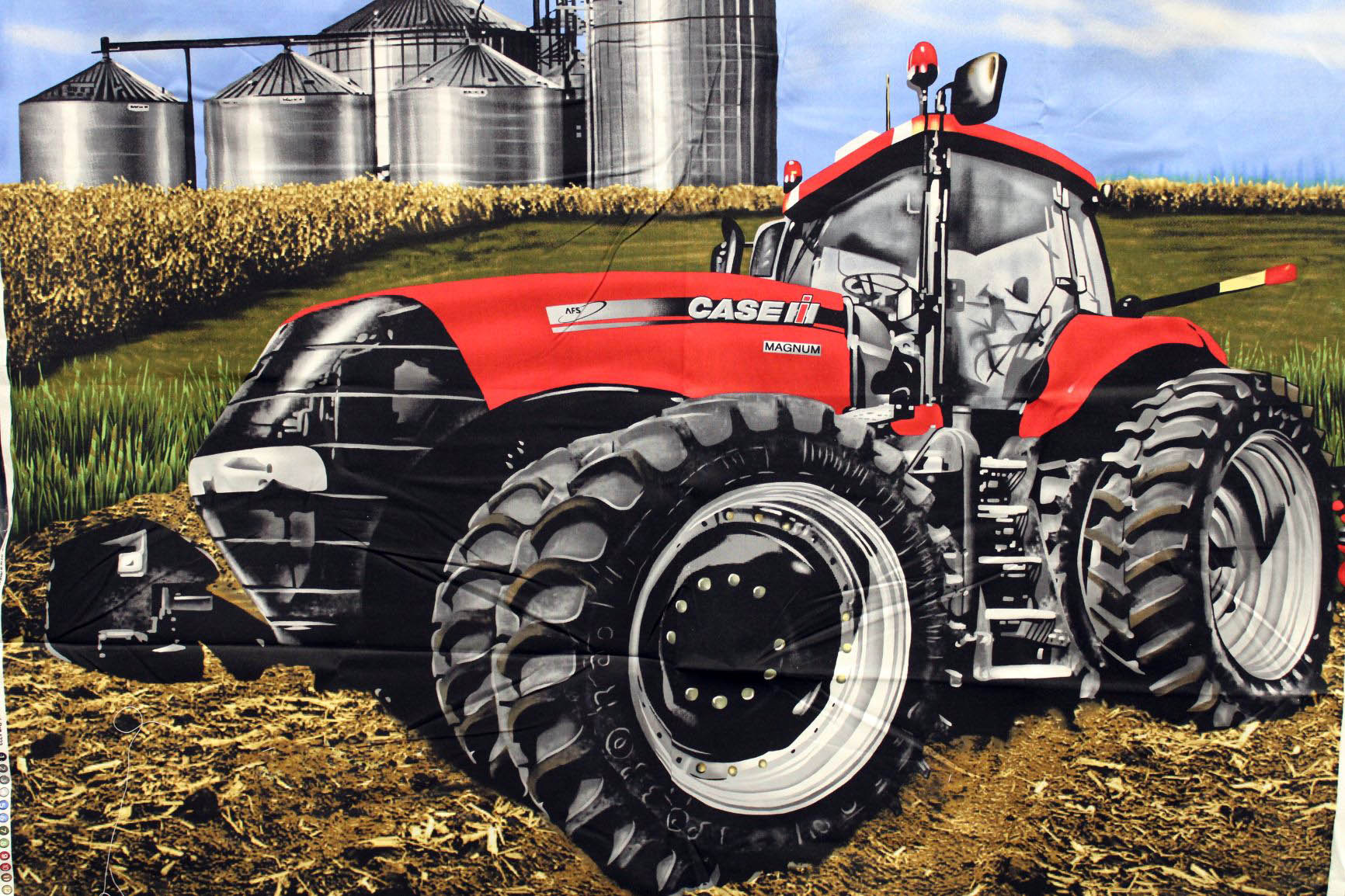 Tractor - 36x45" Panels - 100% Cotton - Image 2