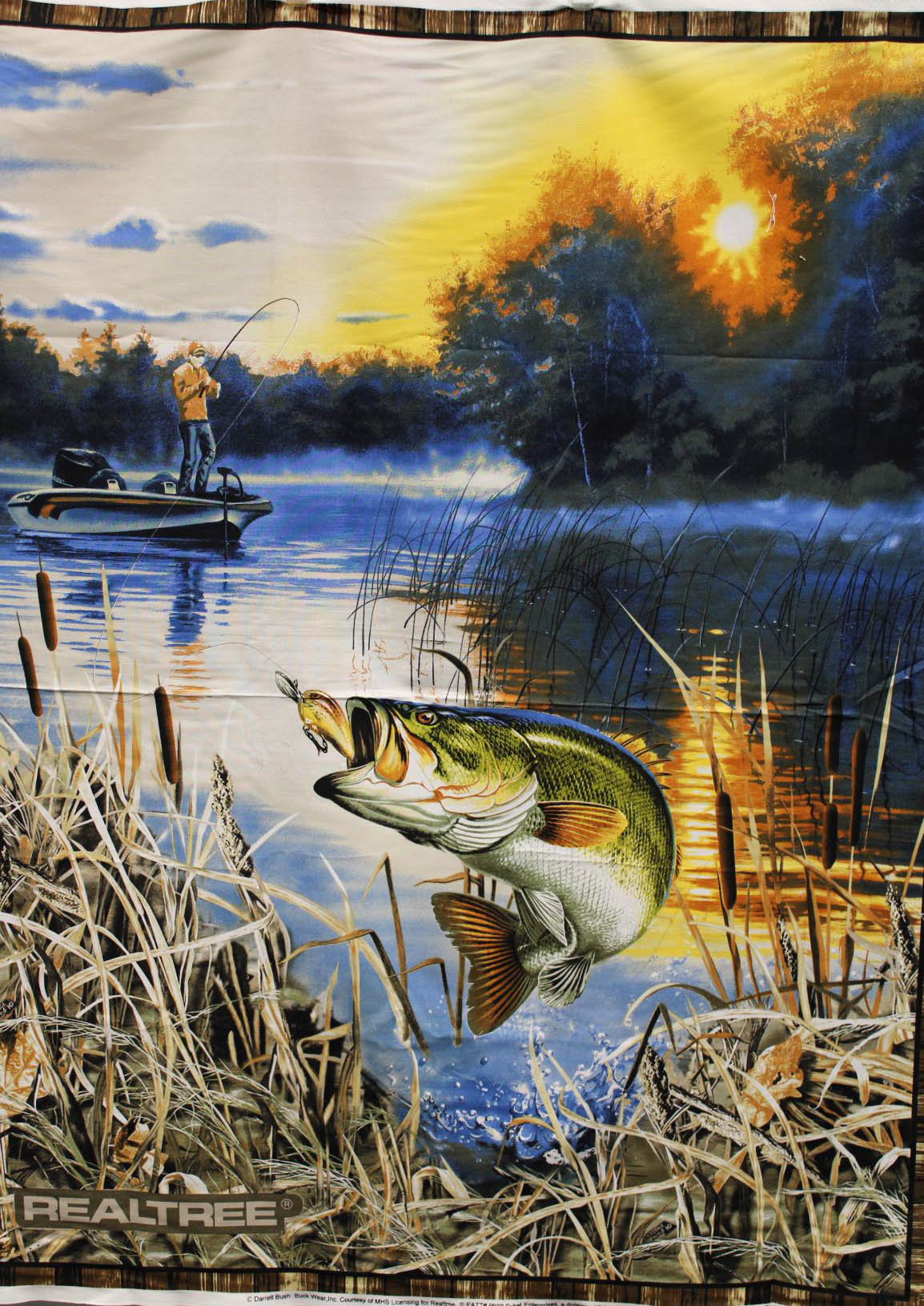 Fishing - 24x45" - 100% Cotton - Image 7