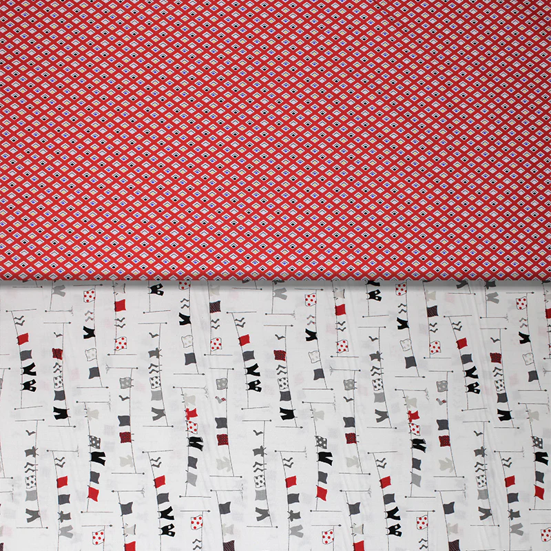 Tiny Print Nation - 45" - 100% Cotton