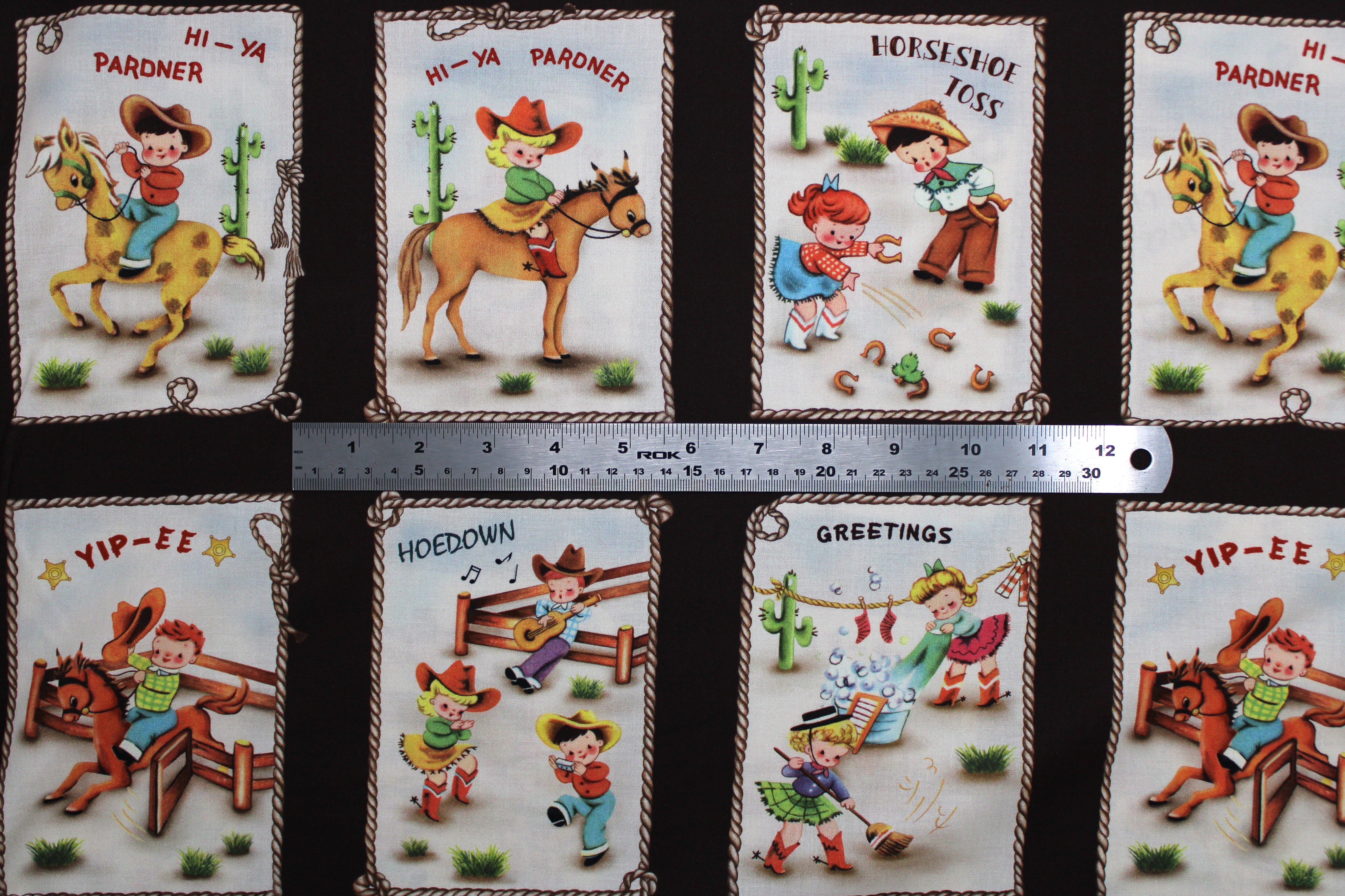 Rootin Tootin - 45" - 100% Cotton - Image 6