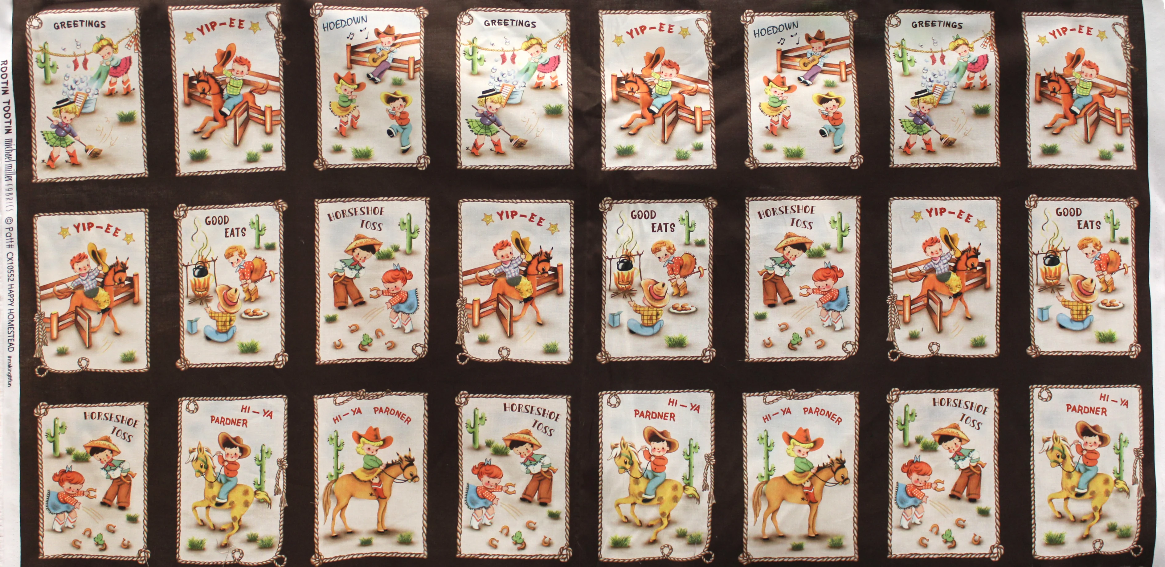 Rootin Tootin - 45" - 100% Cotton - Image 8