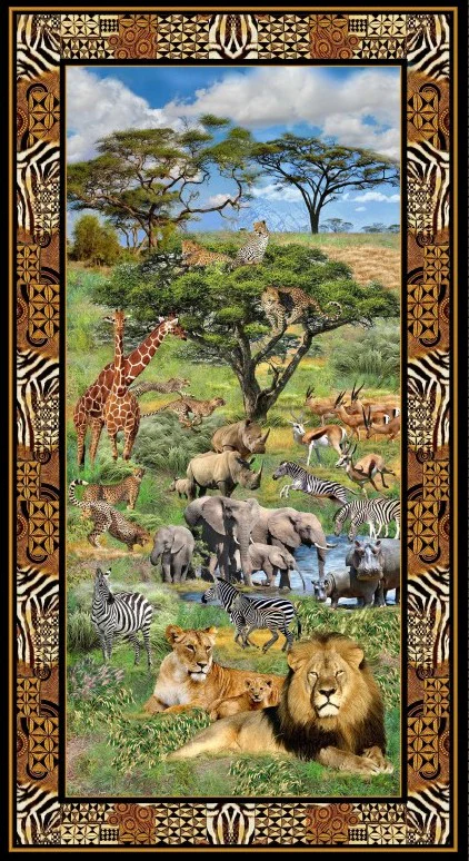 Serengeti - 45" - 100% Cotton - Image 2