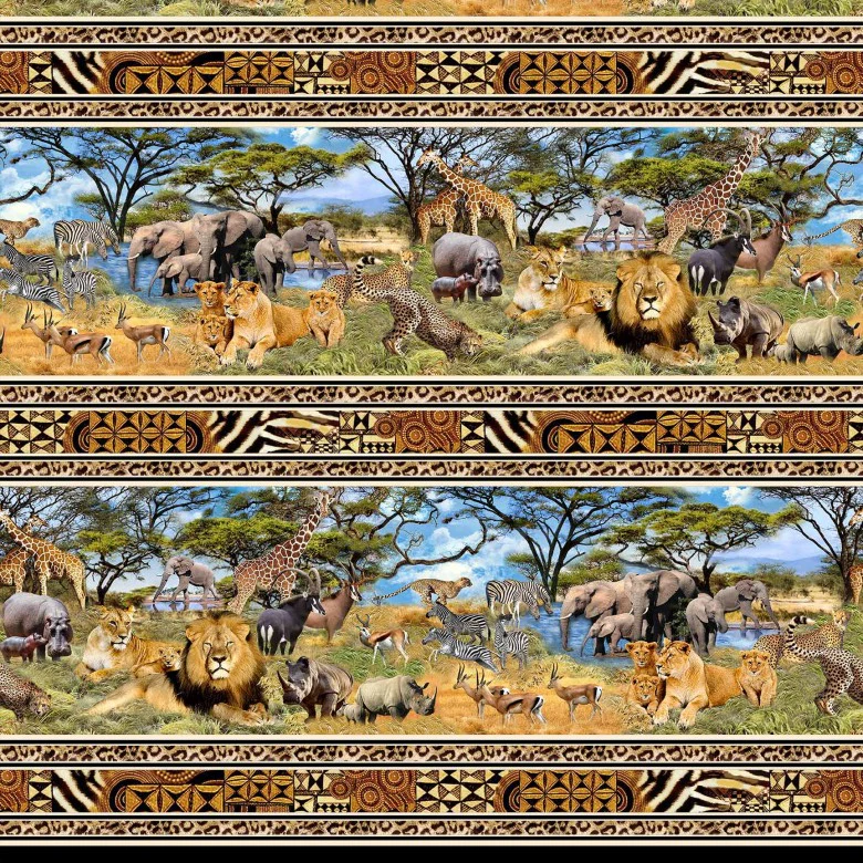 Serengeti - 45" - 100% Cotton - Image 3