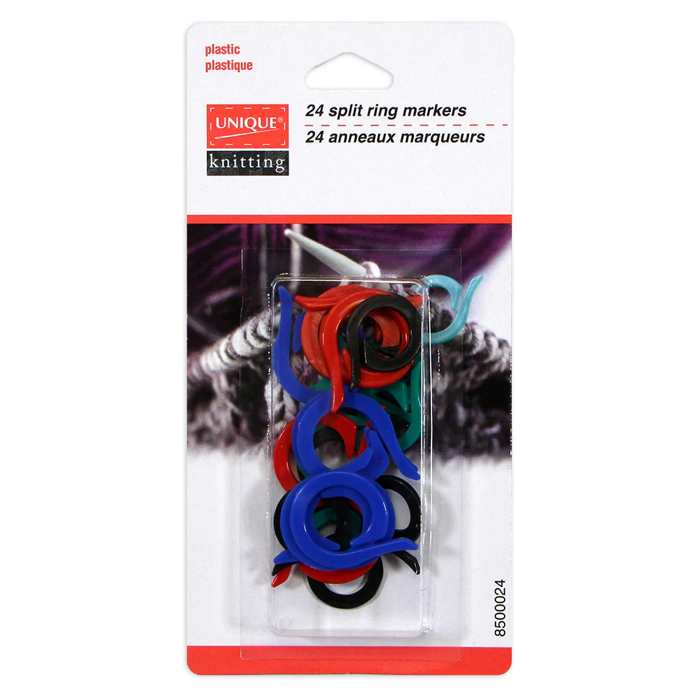 Split Ring Markers Plastic - UNIQUE