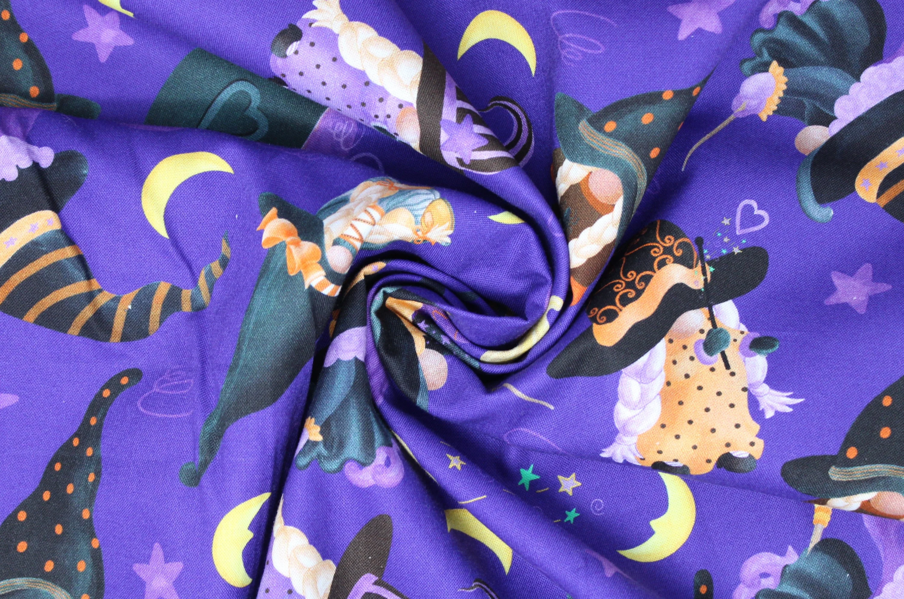 Spooktacular Gnomes - 44/45" - 100% Cotton - Image 4