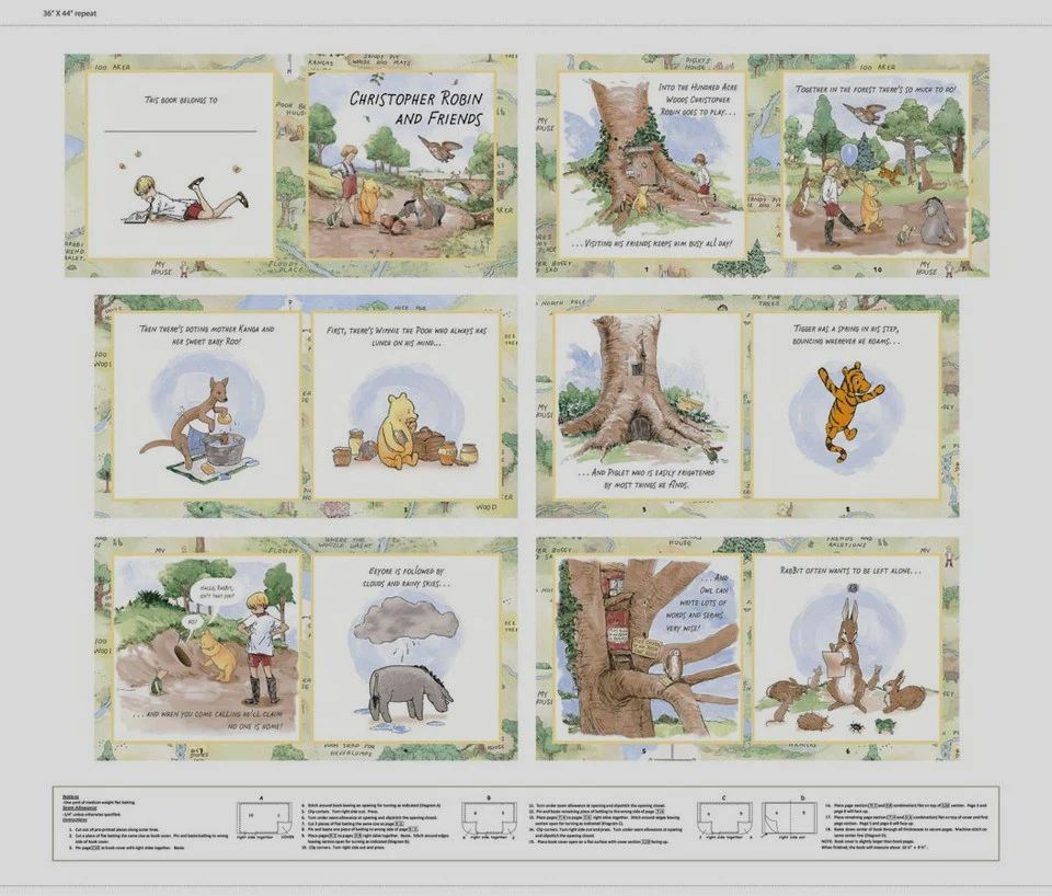 Classic Winnie - 44/45" - 100% cotton - Image 8