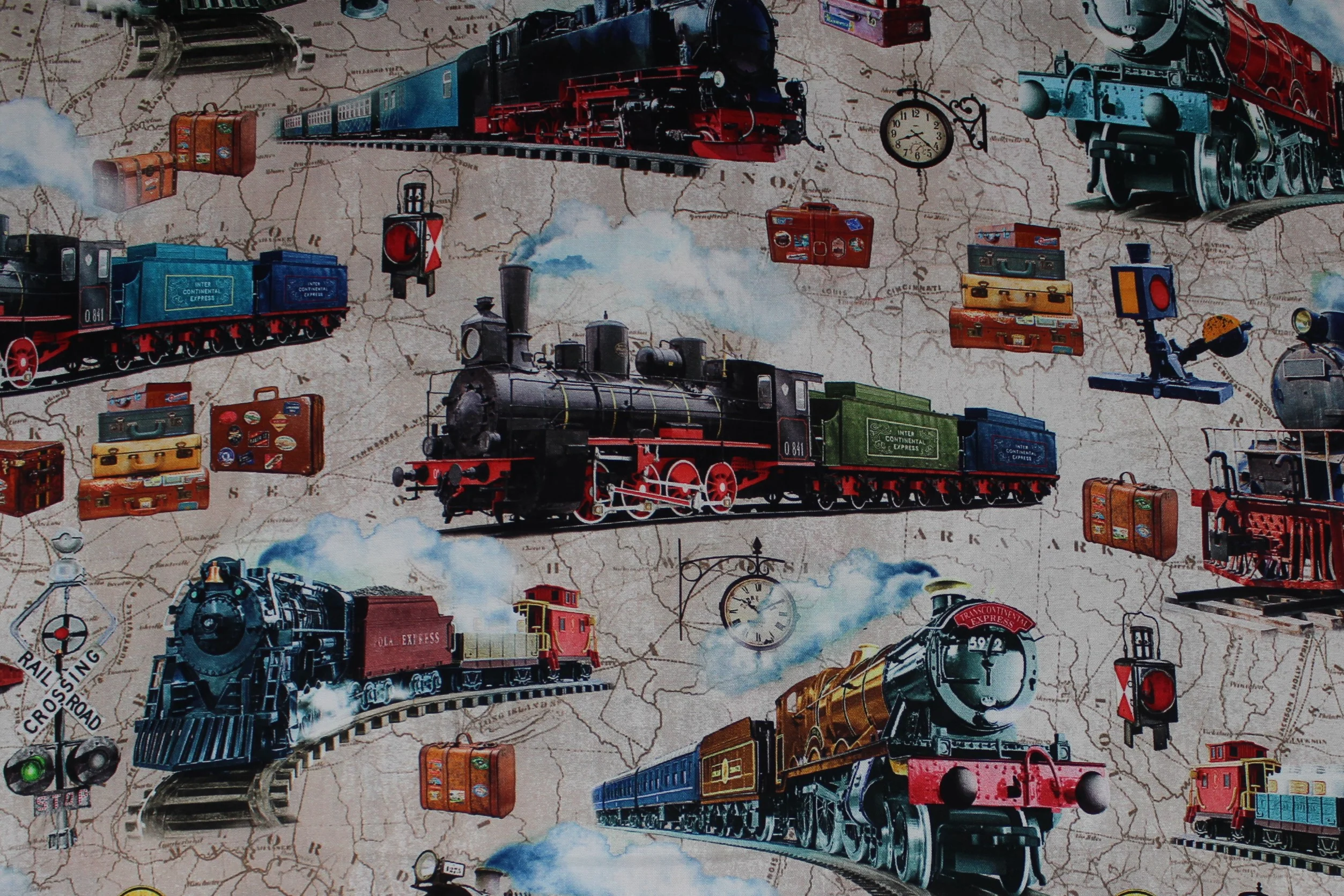 All Aboard - 44/45'' - 100% cotton - Image 5