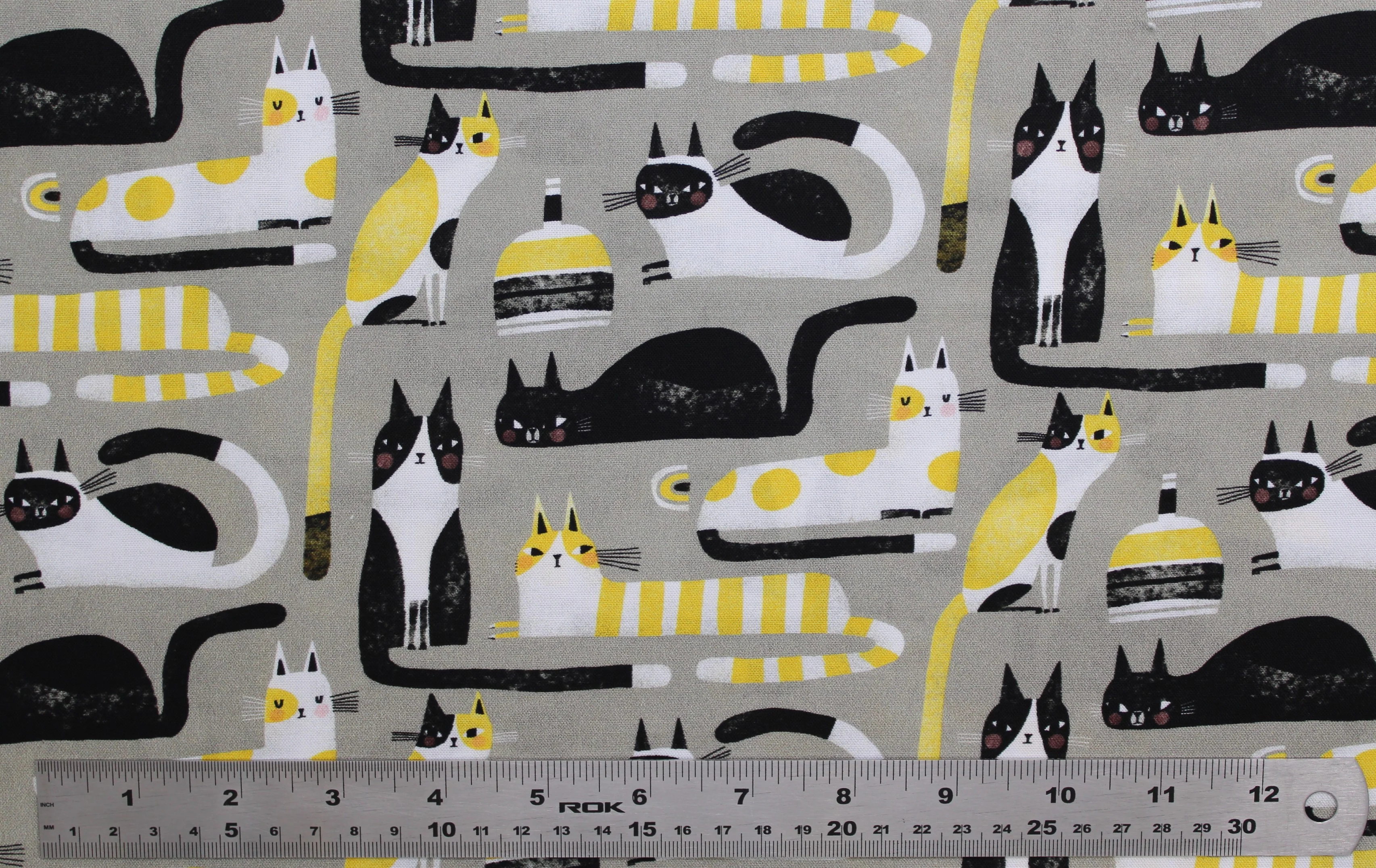 Cosmo Cats - 45'' - 100% cotton - Image 3