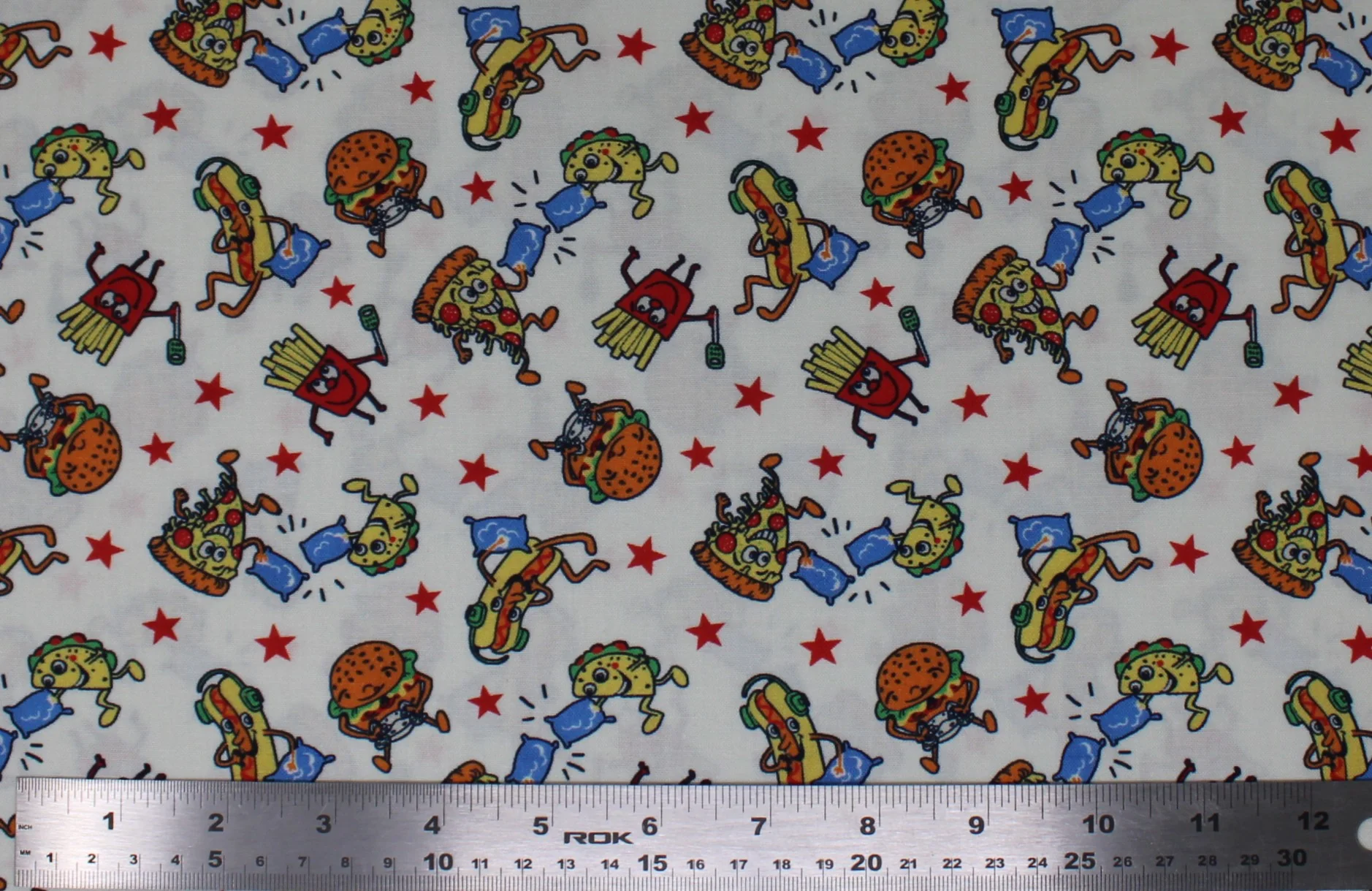 Dino Pizza Party - 44" - 100% cotton - Image 6